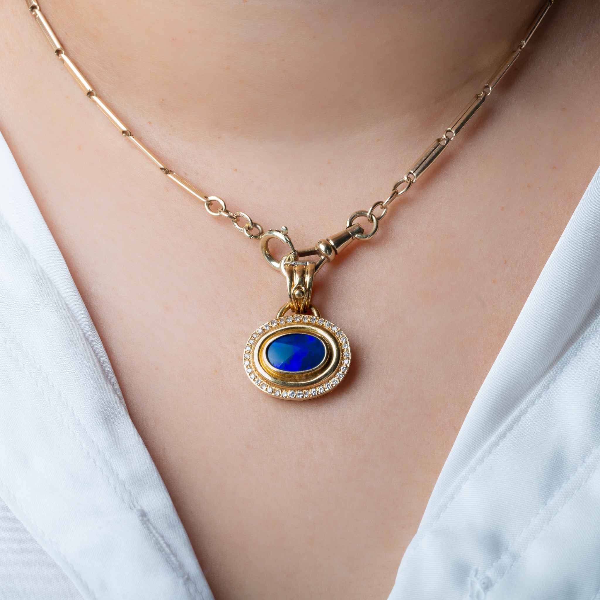 Vintage Opal Pendant Set - LUXORIA VITA