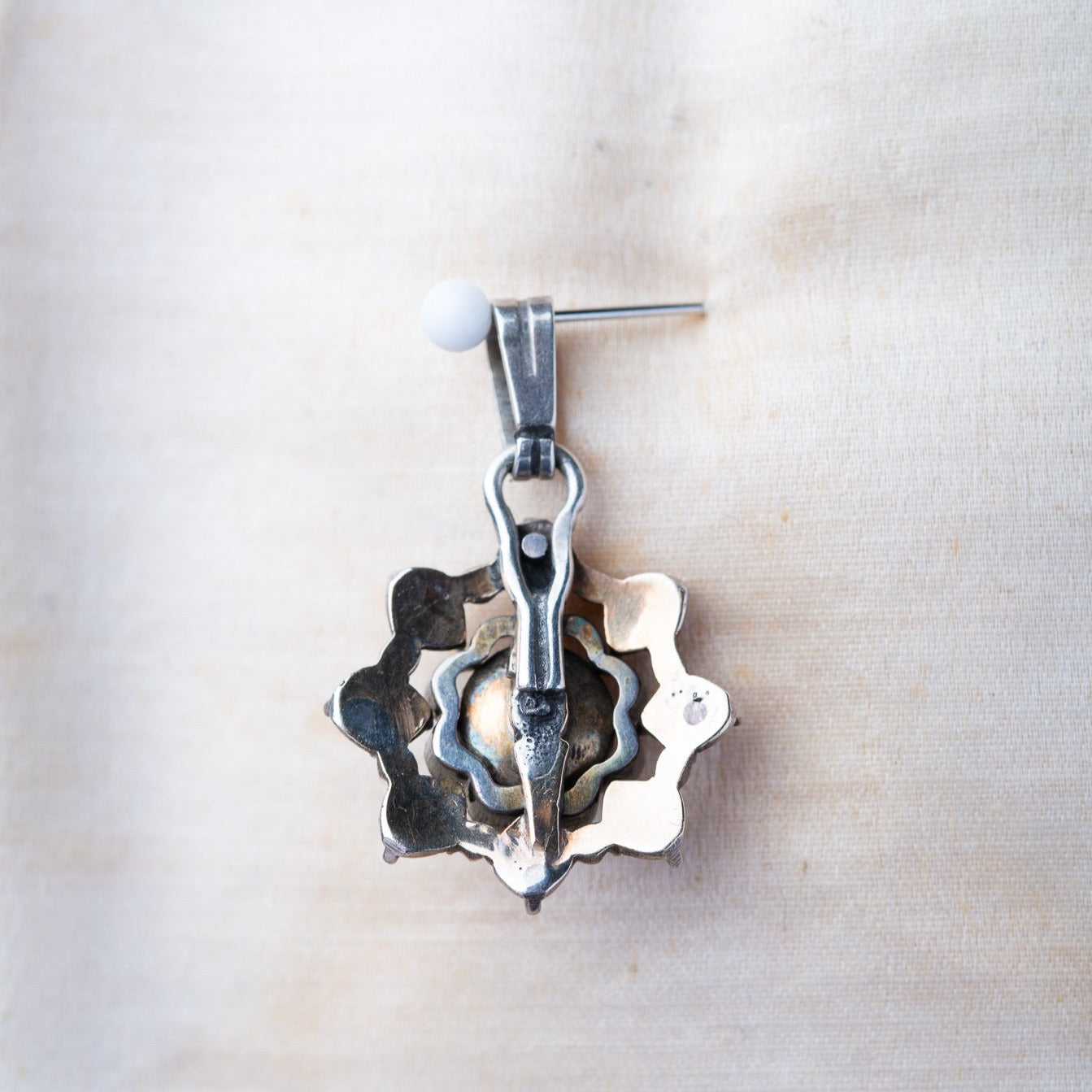 Antique Rosecut Diamond Pendant - Luxoria Vita