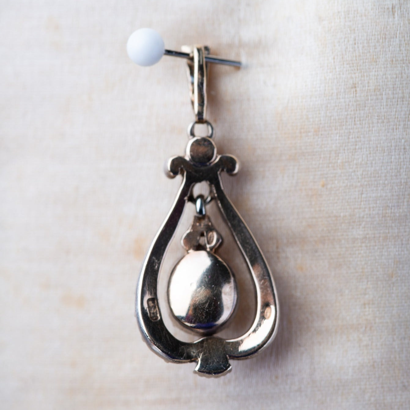 Antique Rosecut Diamond Pendant - Luxoria Vita