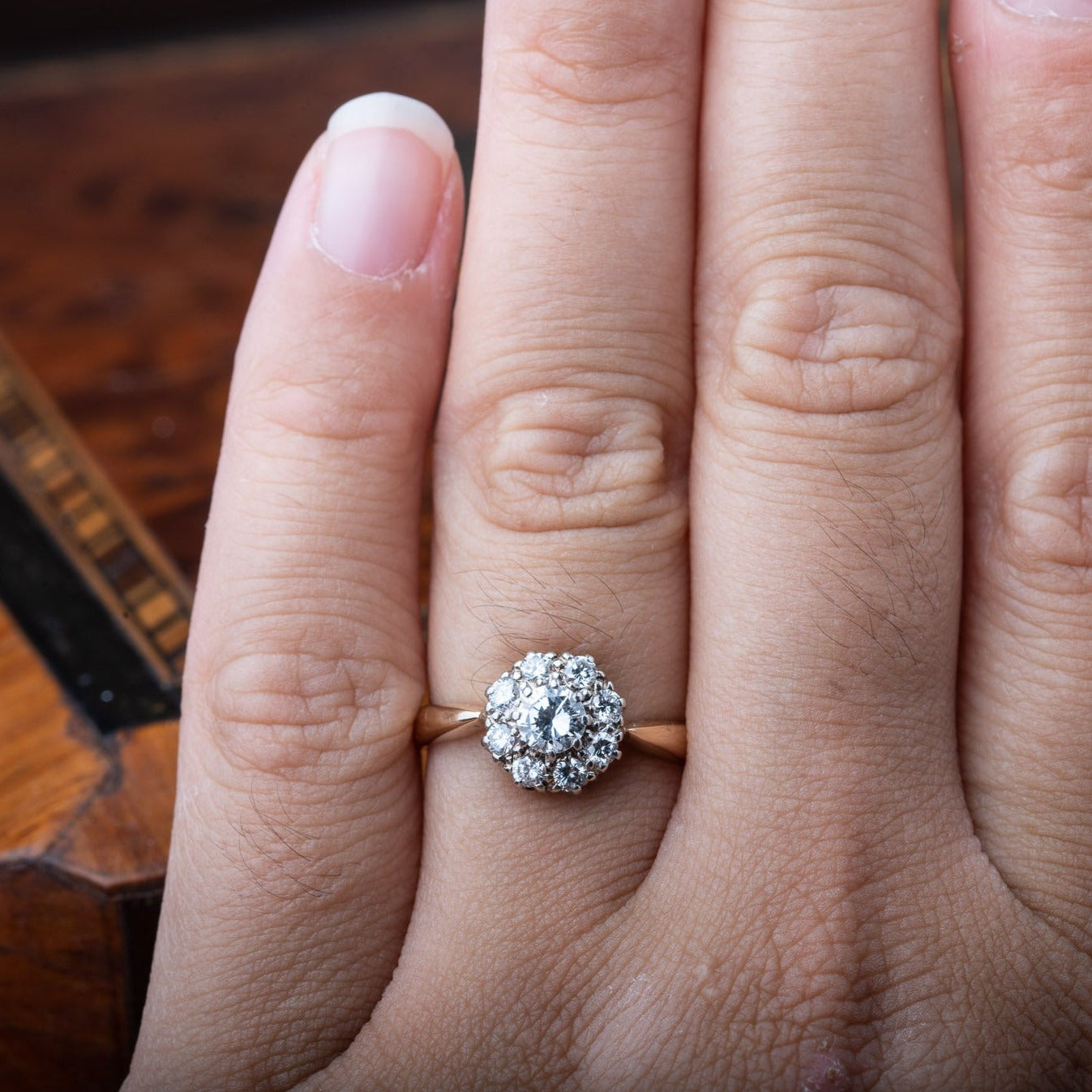 1970's Vintage 0.85ct Diamond Ring - LUXORIA VITA