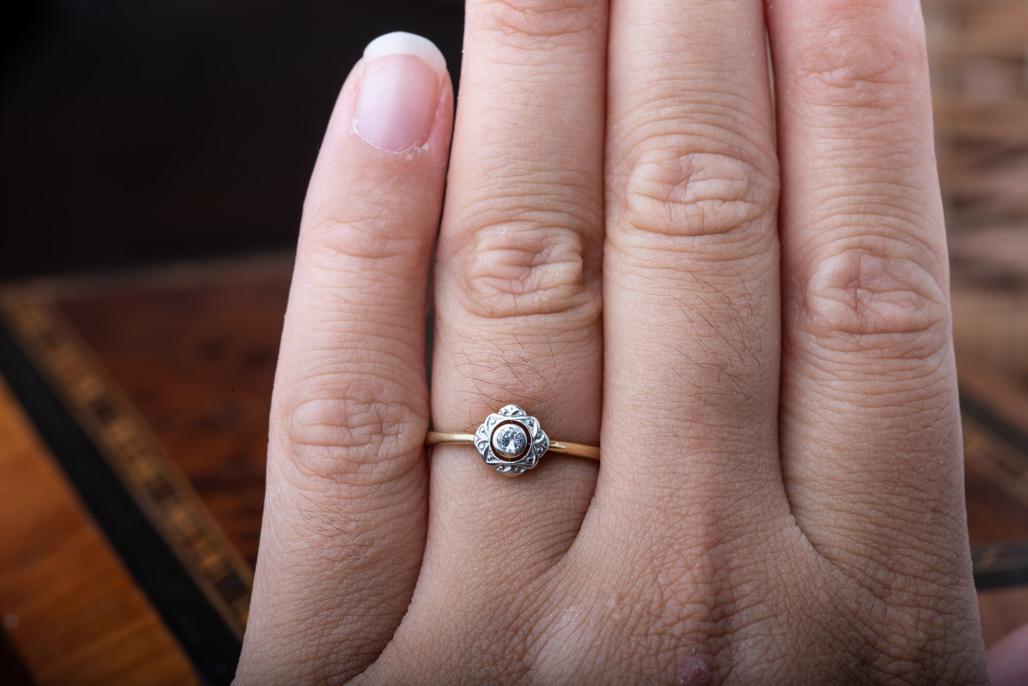 Art Deco Diamond Ring - LUXORIA VITA