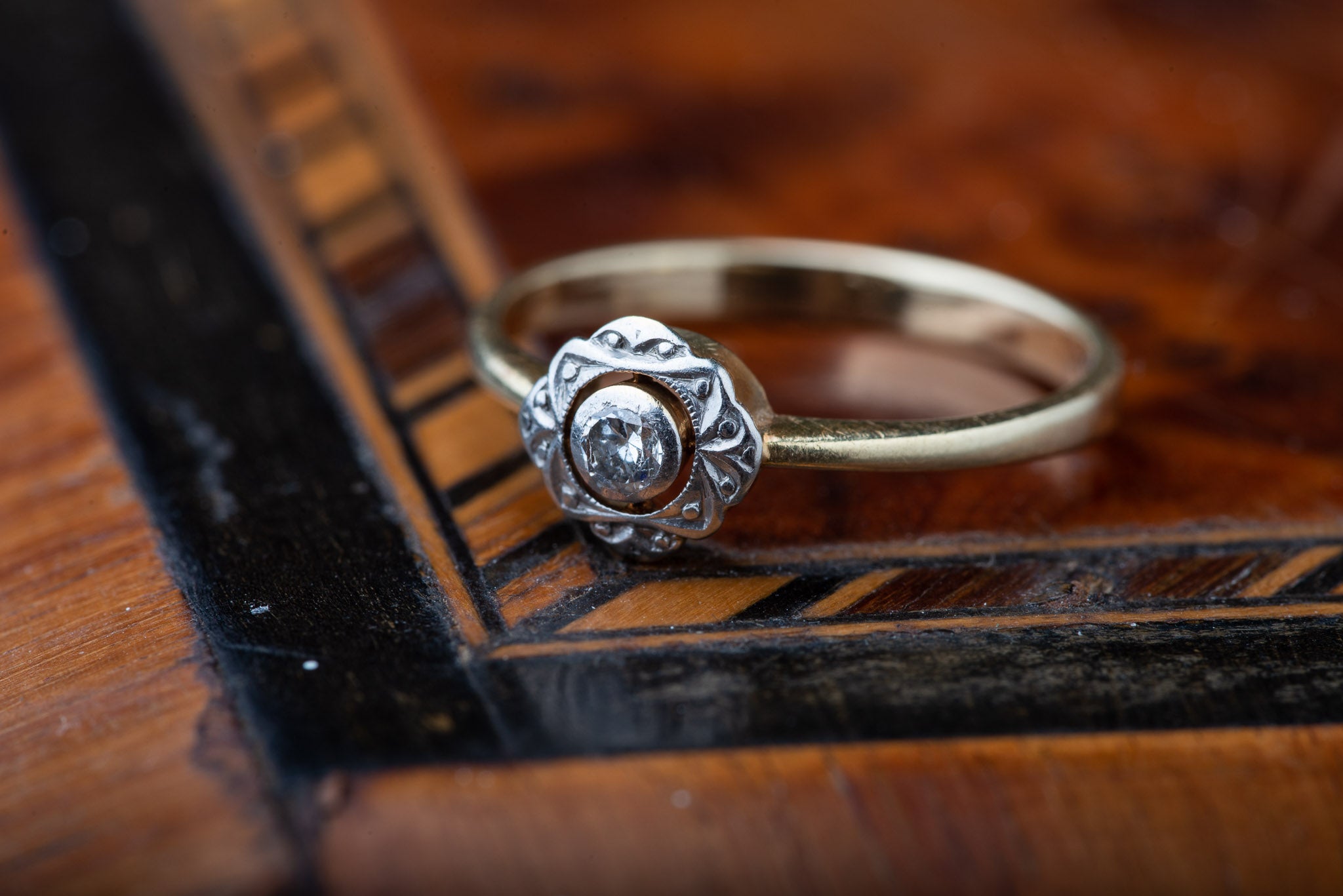 Art Deco Diamond Ring - LUXORIA VITA