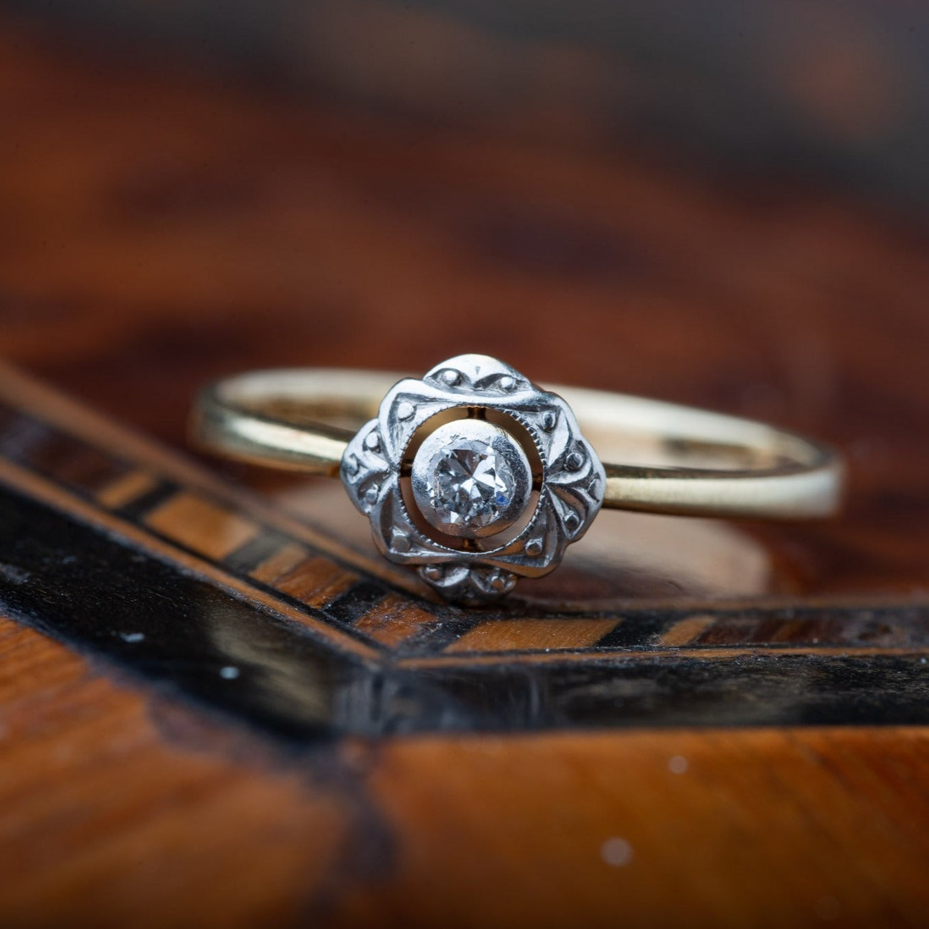 Art Deco Diamond Ring - LUXORIA VITA