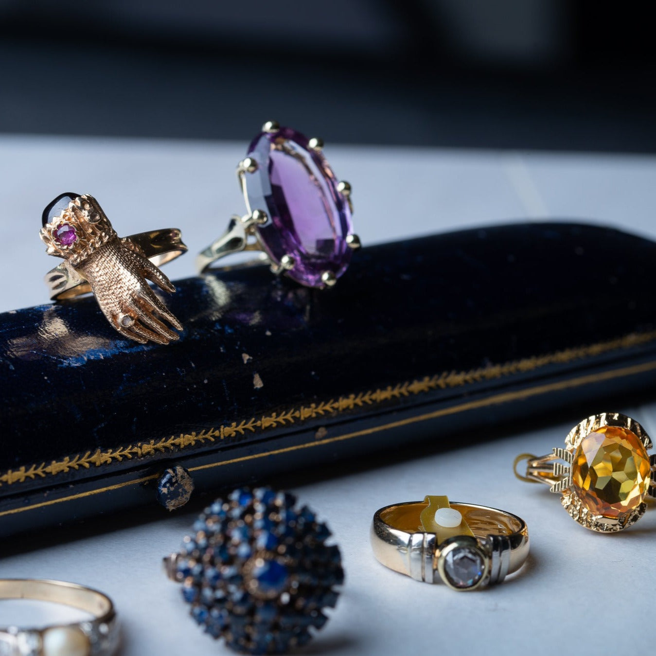 Vintage Amethyst Ring - LUXORIA VITA