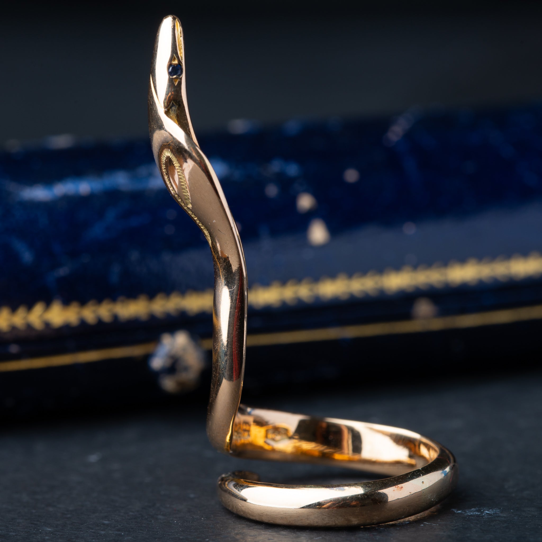 Vintage Italian Snake Ring