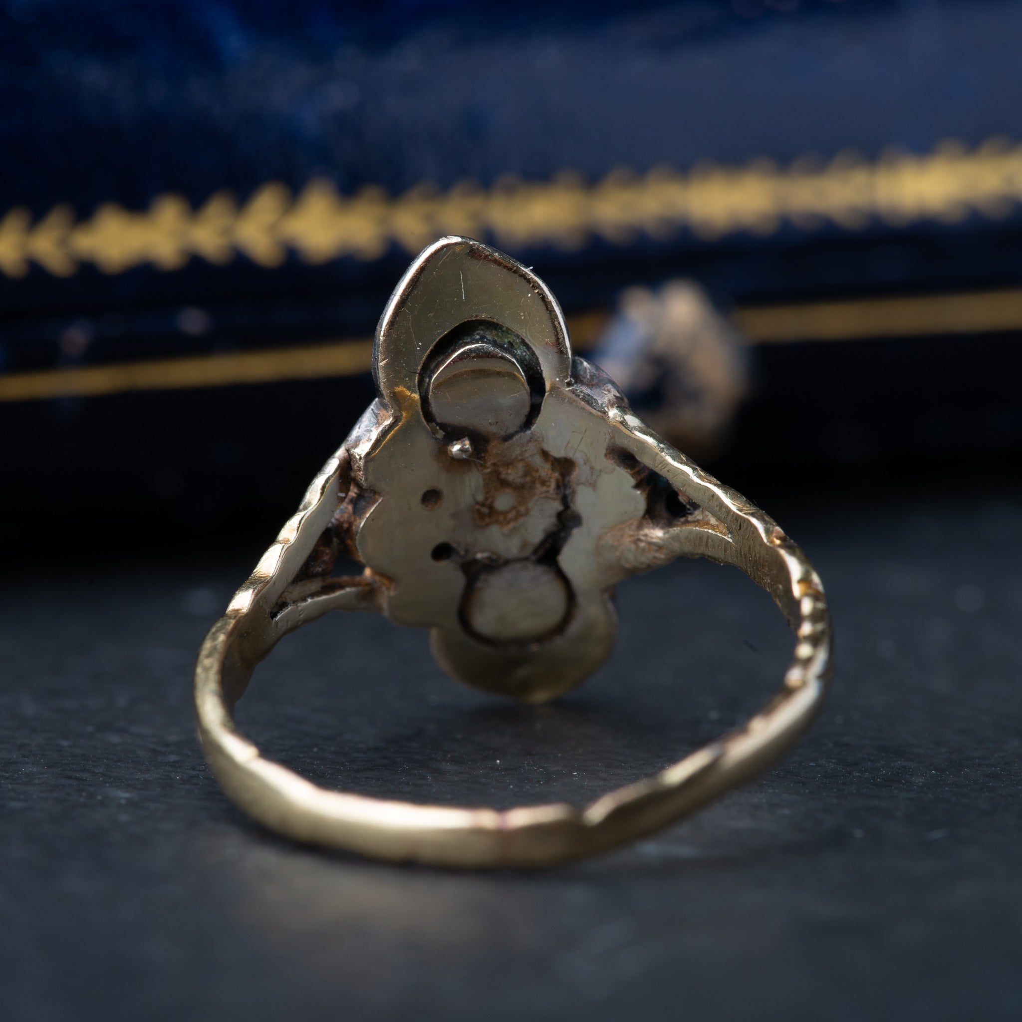 Antique Rosecut Diamond Ring - Luxoria Vita