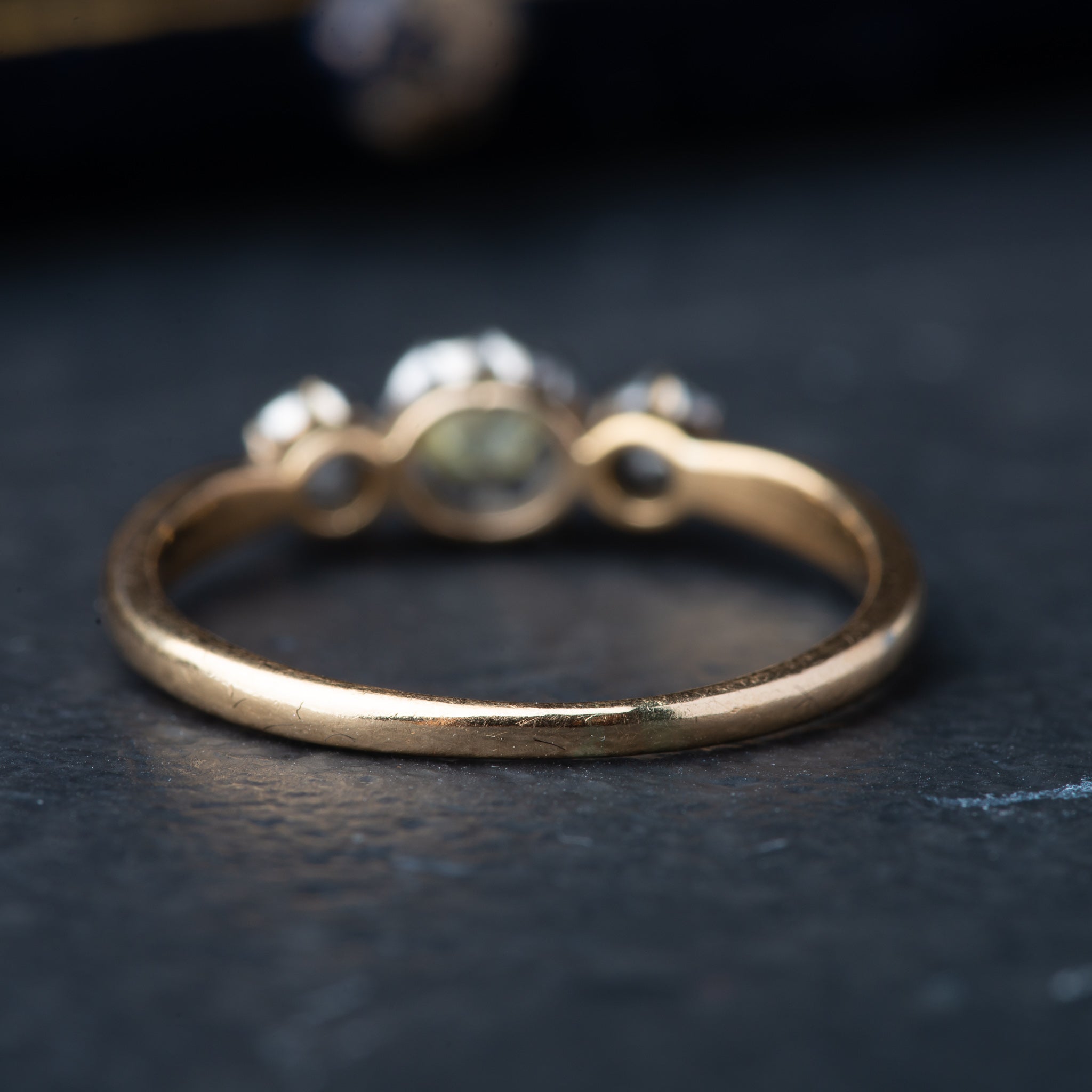 1900's Edwardian Trilogy Diamond Ring - LUXORIA VITA