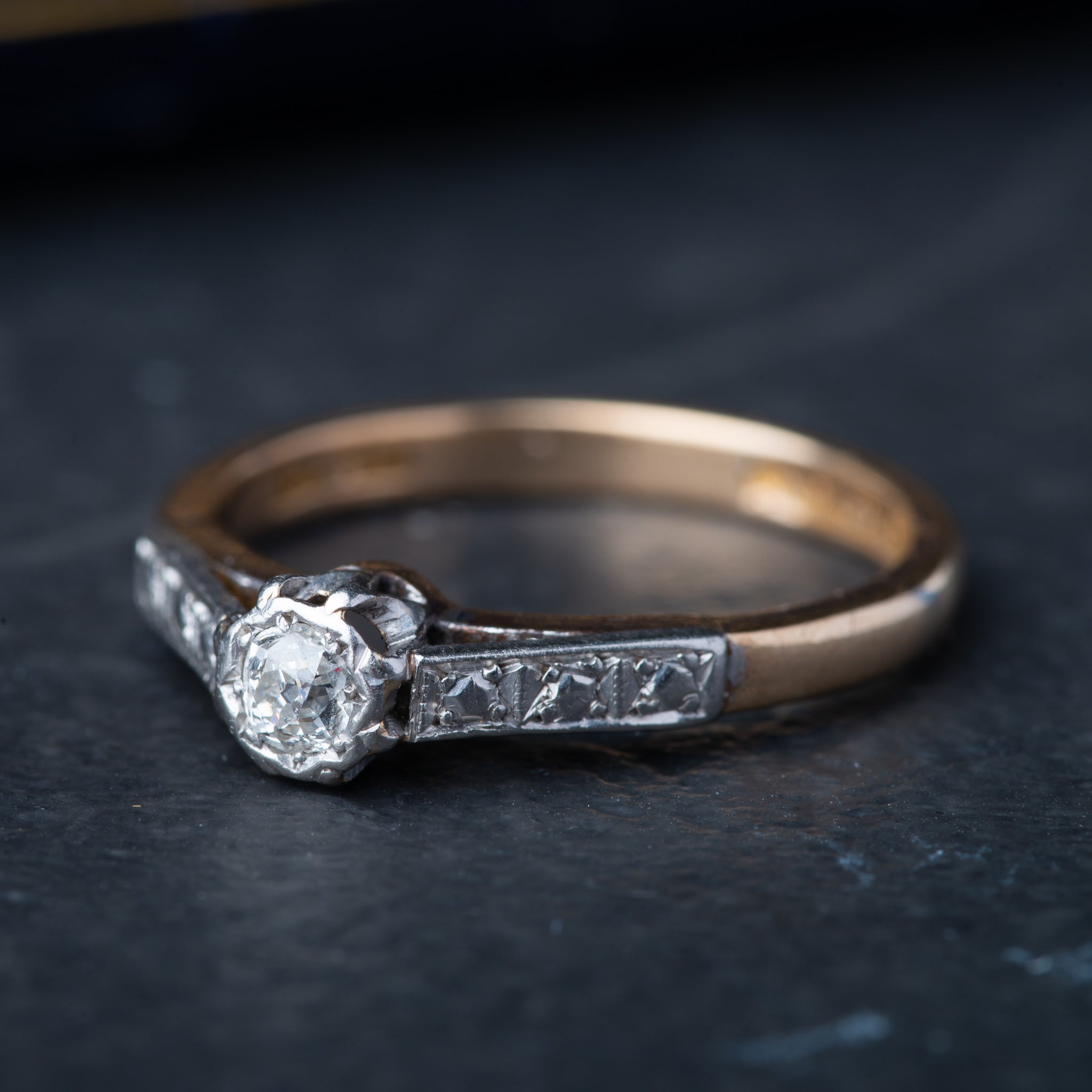 Solitaire OMC Diamond Ring - LUXORIA VITA