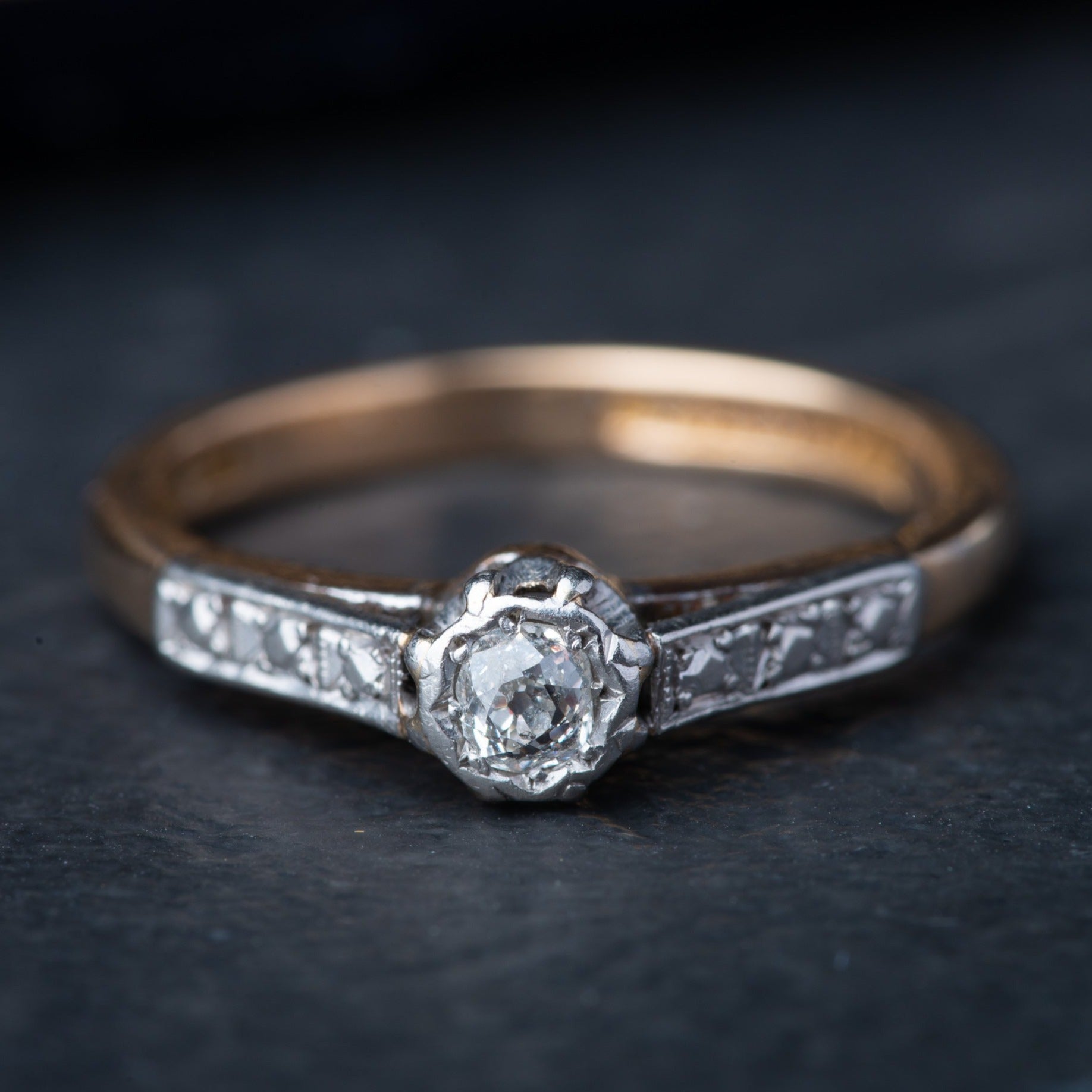 Solitaire OMC Diamond Ring - LUXORIA VITA