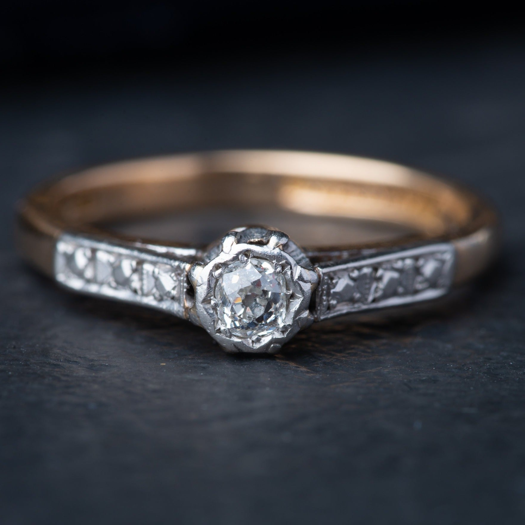 Solitaire OMC Diamond Ring - LUXORIA VITA