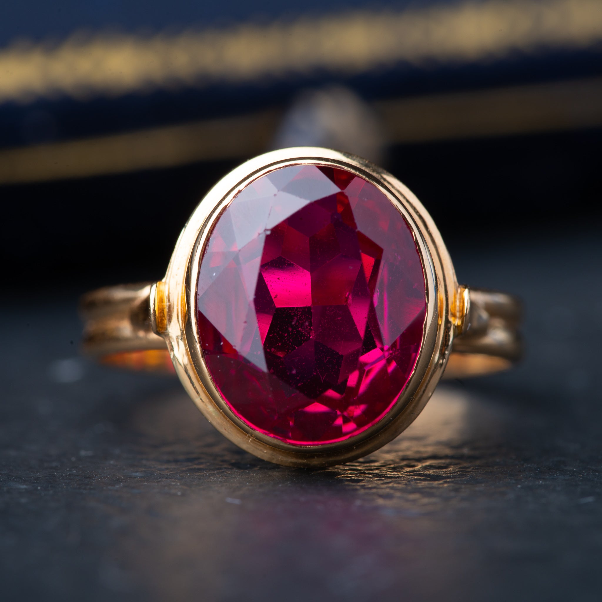 High Carat Ruby Ring - Luxoria Vita