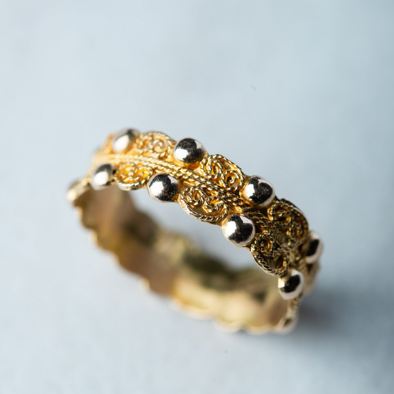 Vintage Dutch Filligrain Ring - Luxoria Vita