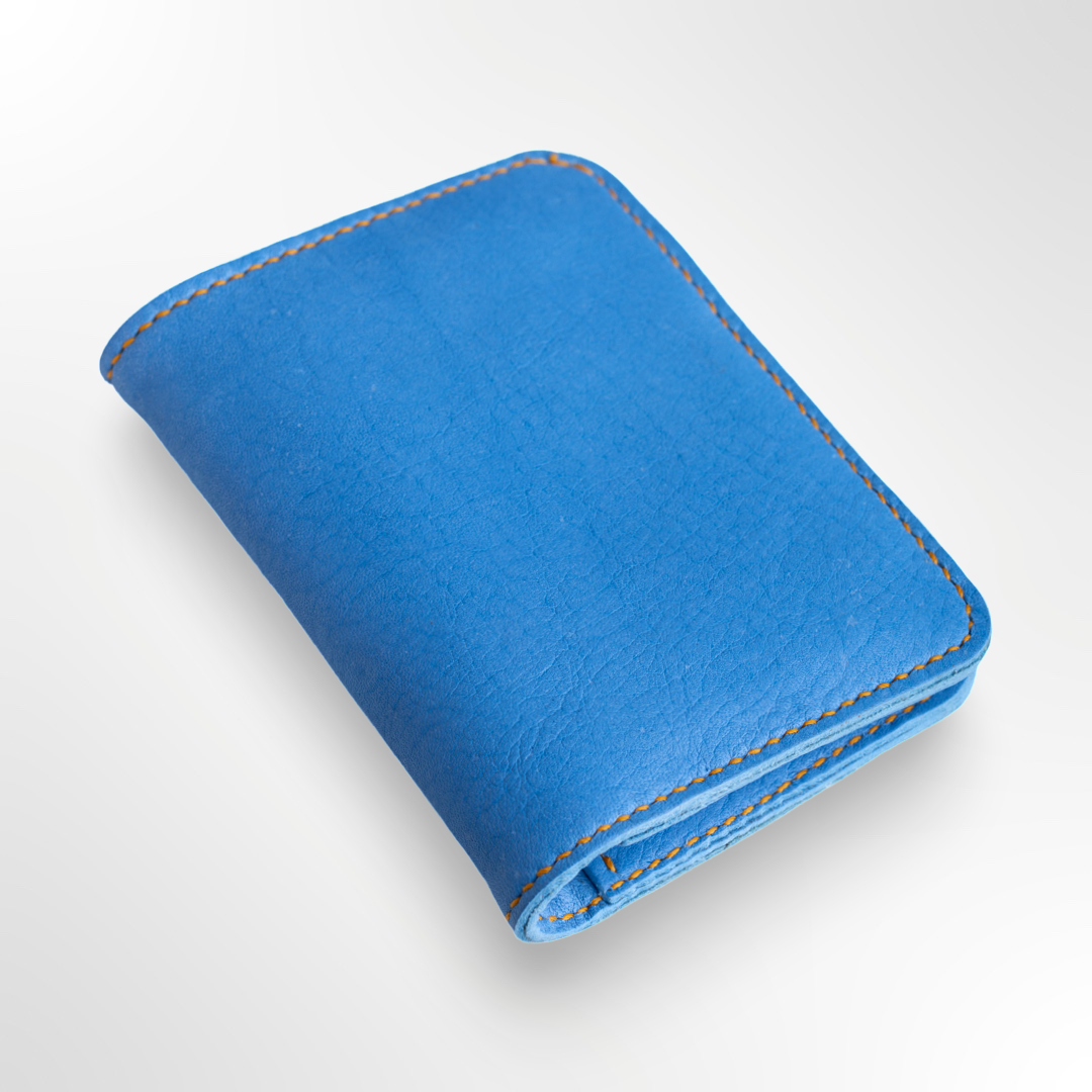 Vachetta Celeste Bifold Cardholder - LUXORIA VITA
