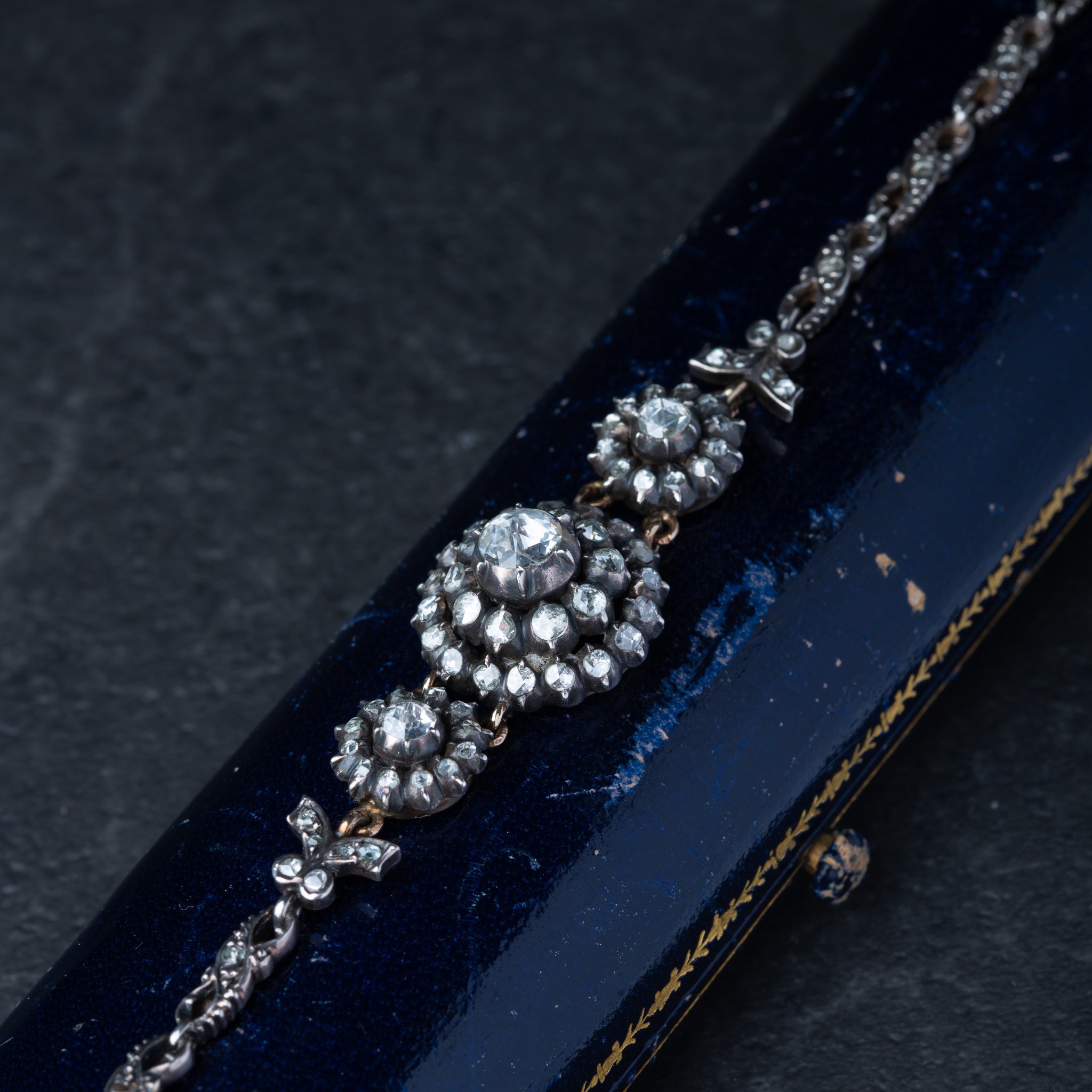 Dutch Rosecut Diamond Bracelet - Luxoria Vita