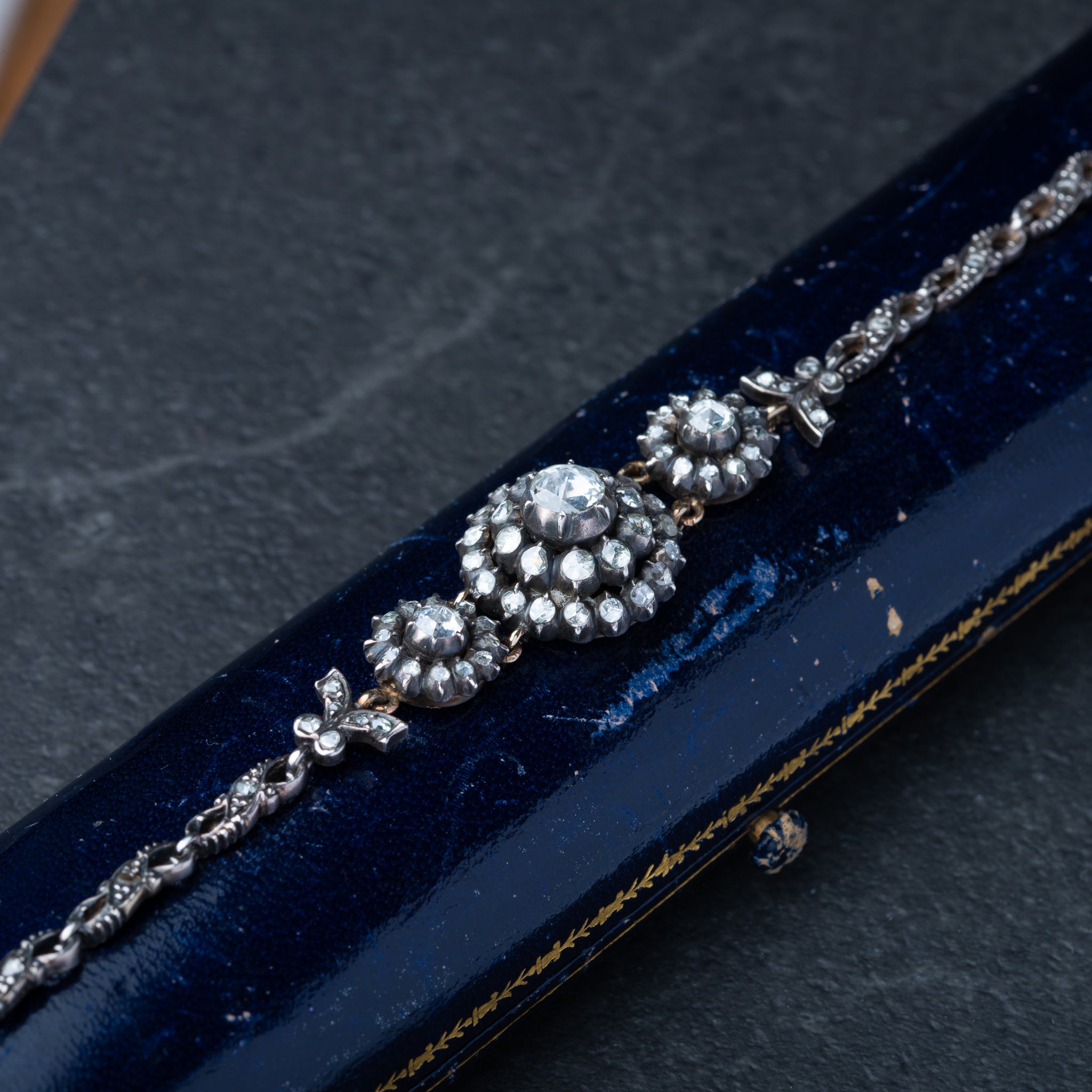Dutch Rosecut Diamond Bracelet - Luxoria Vita