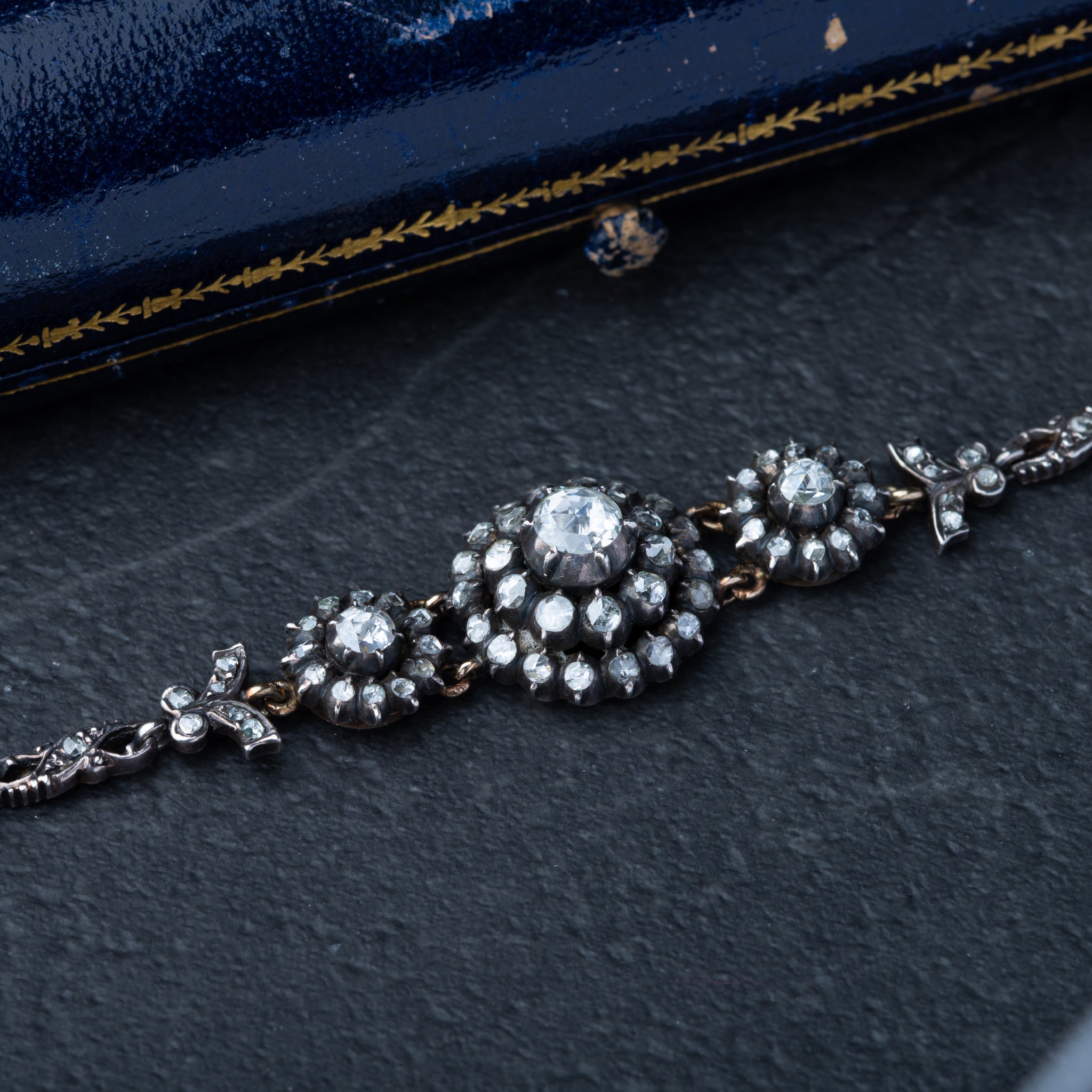 Dutch Rosecut Diamond Bracelet - Luxoria Vita