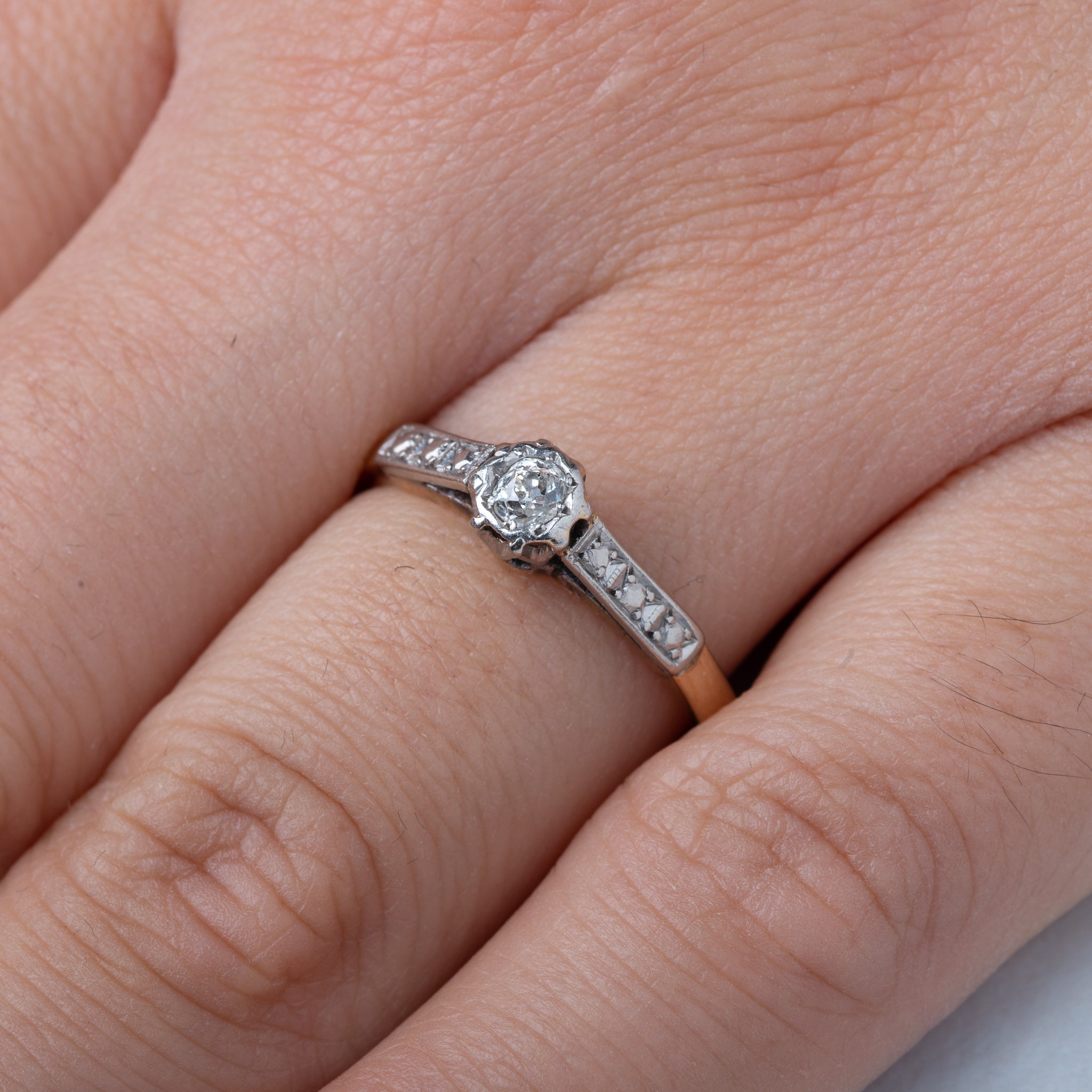 Solitaire OMC Diamond Ring - LUXORIA VITA