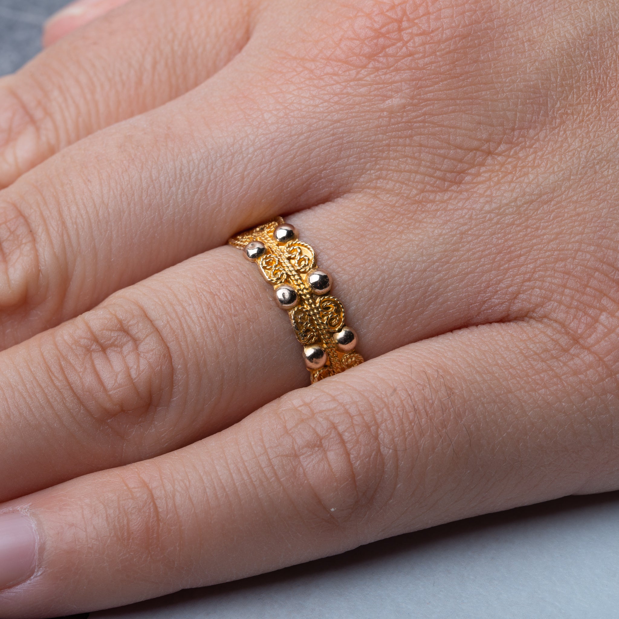 Vintage Dutch Filligrain Ring - Luxoria Vita