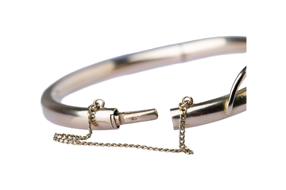 Art Deco Ruby Snake Bangle Bracelet - LUXORIA VITA