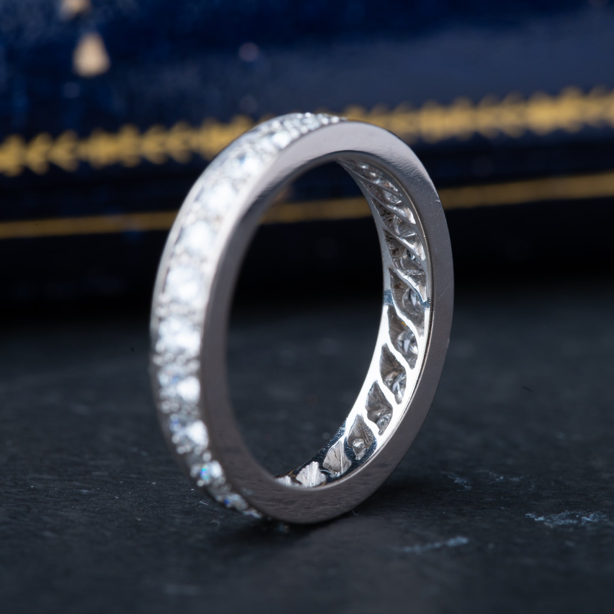 Art Deco 1.3ct Diamond Eternity Ring - Luxoria Vita