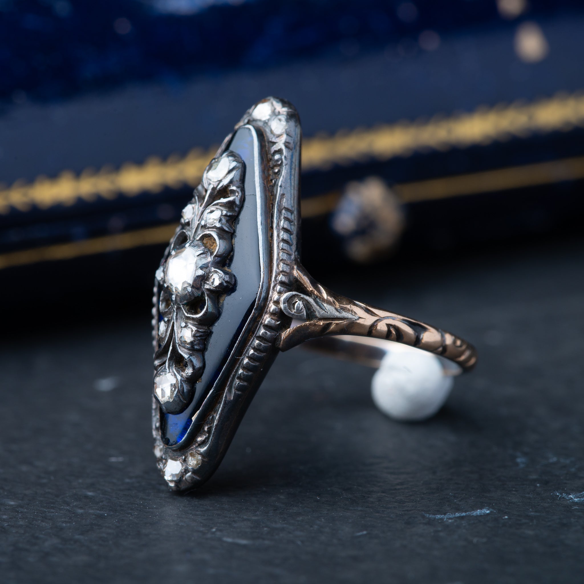 Antique “Bague Au Firmament” Ring - Luxoria Vita