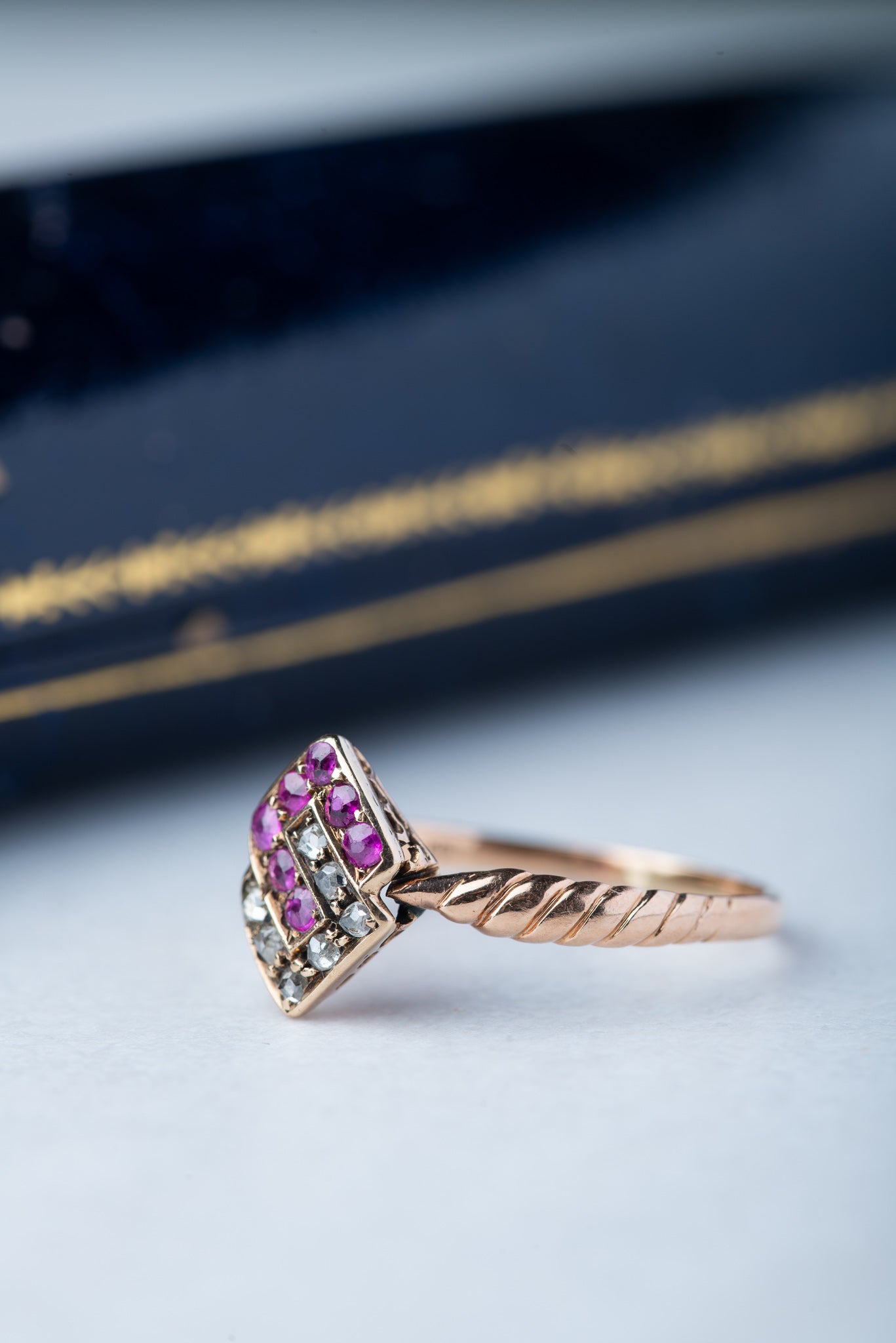 Antique "S" Monogram Ring - LUXORIA VITA