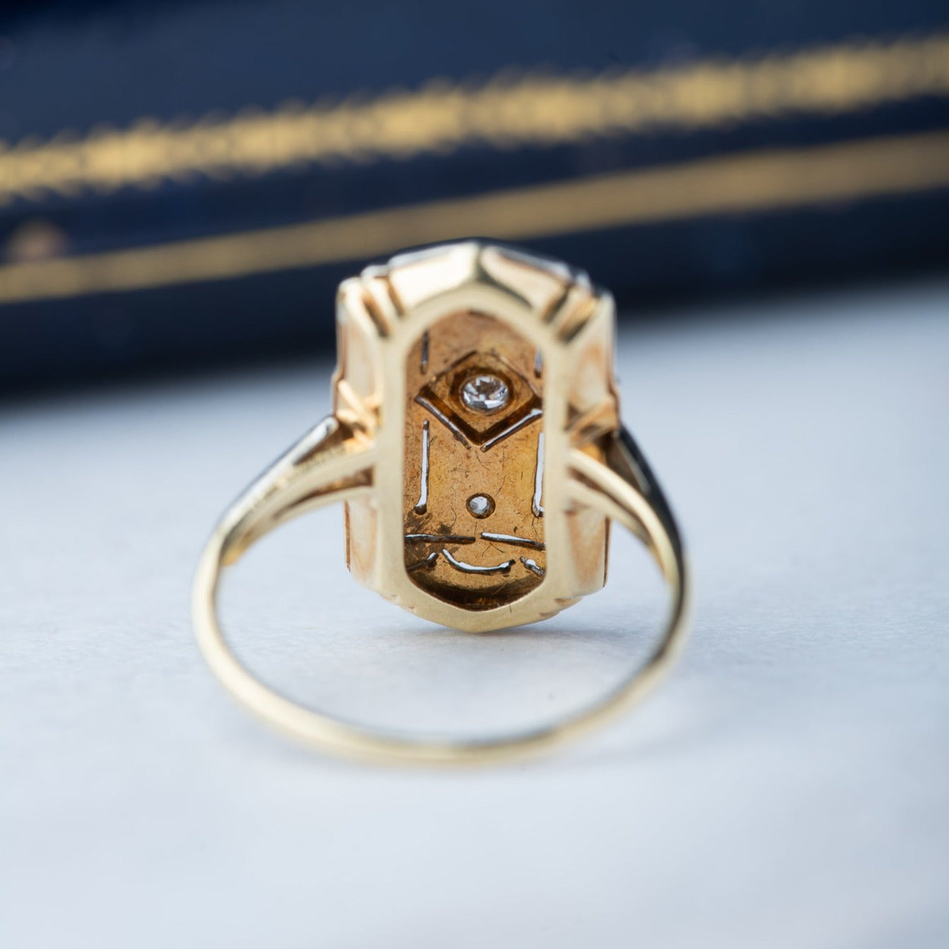 Art Deco style diamond ring - LUXORIA VITA