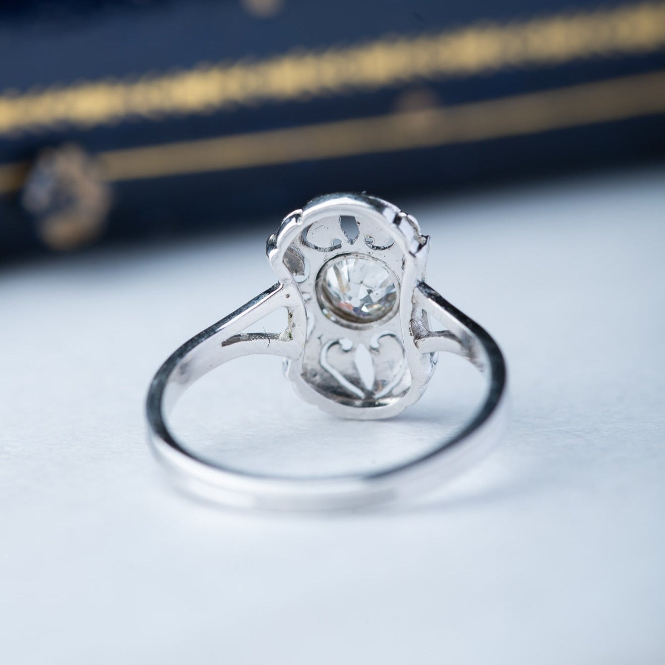 Art Deco Style Diamond Ring - Luxoria Vita