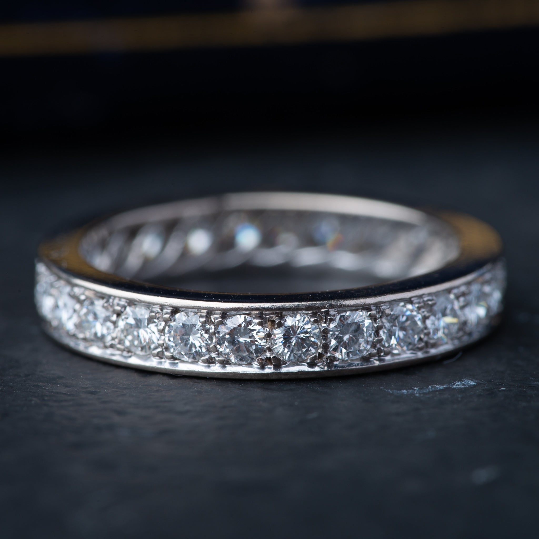 Art Deco 1.3ct Diamond Eternity Ring - Luxoria Vita