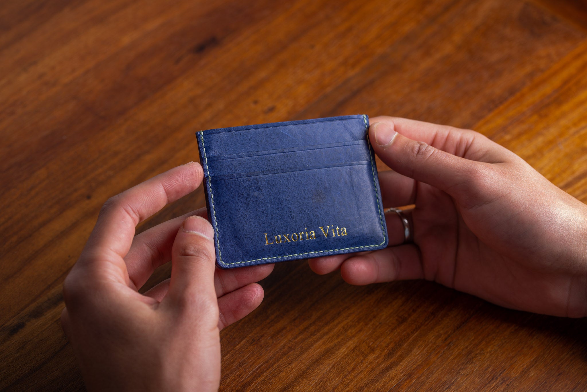LXV Compact Cardholder - LUXORIA VITA