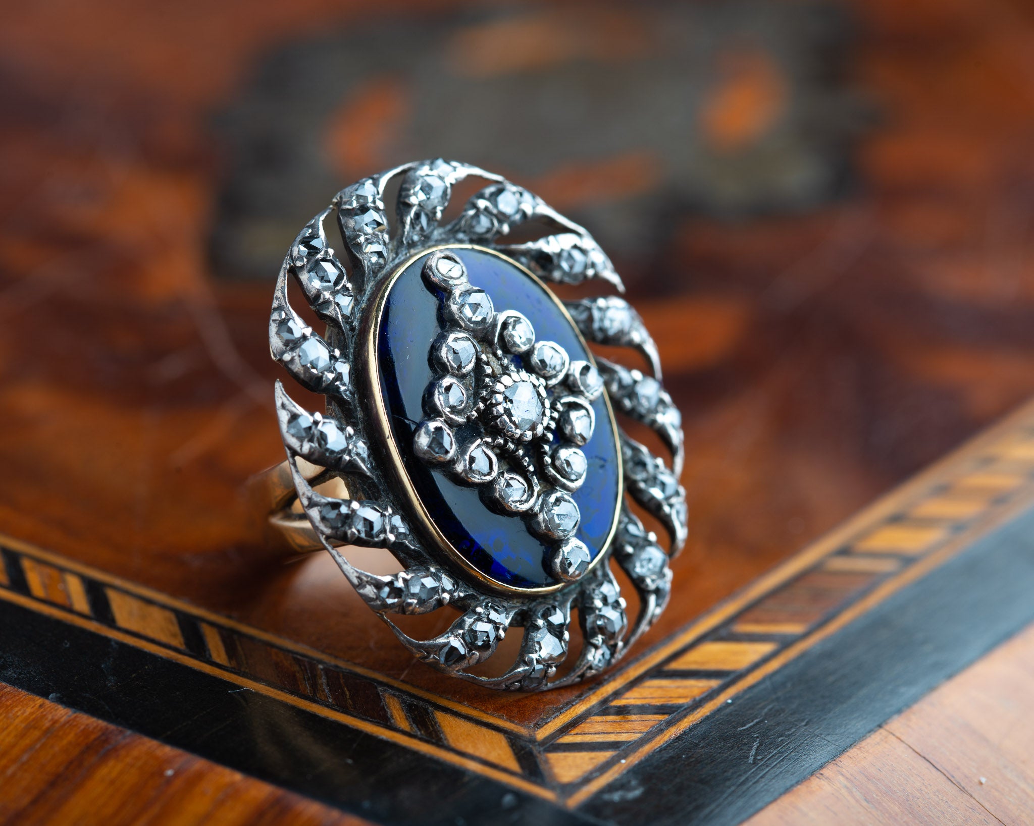 Antique Dutch Bague au Firmament Ring - LUXORIA VITA