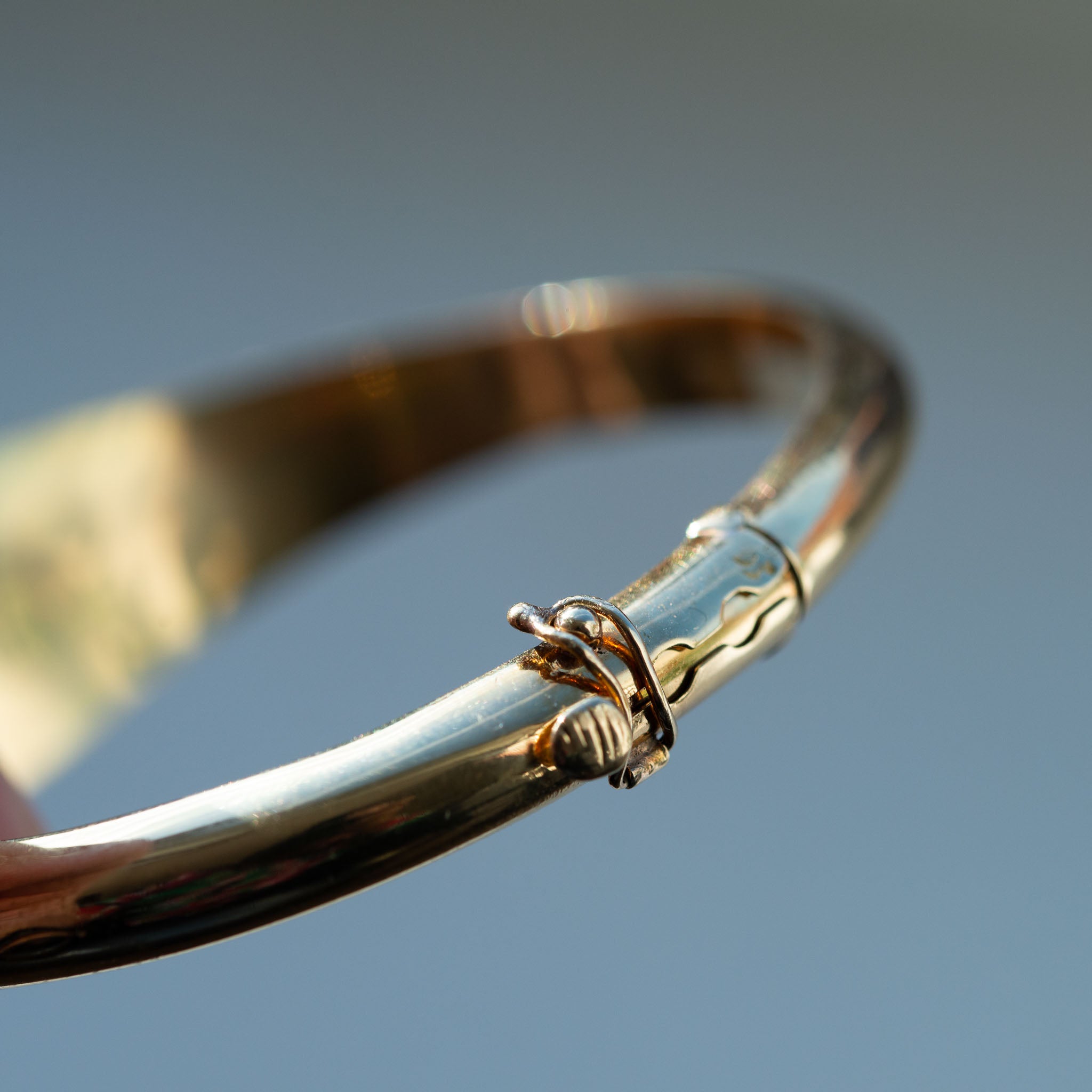 Victorian 18K Gold Guilloché Enamel Cuff Bracelet