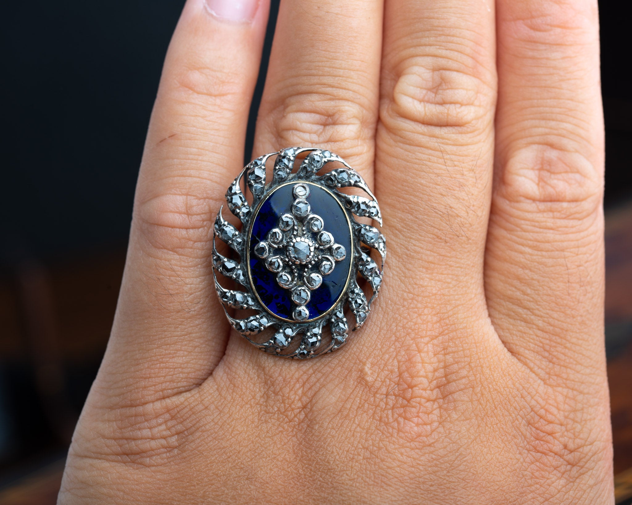 Antique Dutch Bague au Firmament Ring - LUXORIA VITA