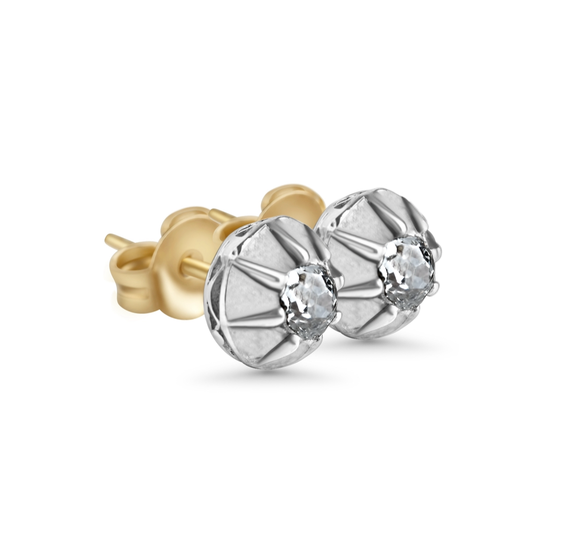 1900's Oldminecut Diamond Earrings - LUXORIA VITA