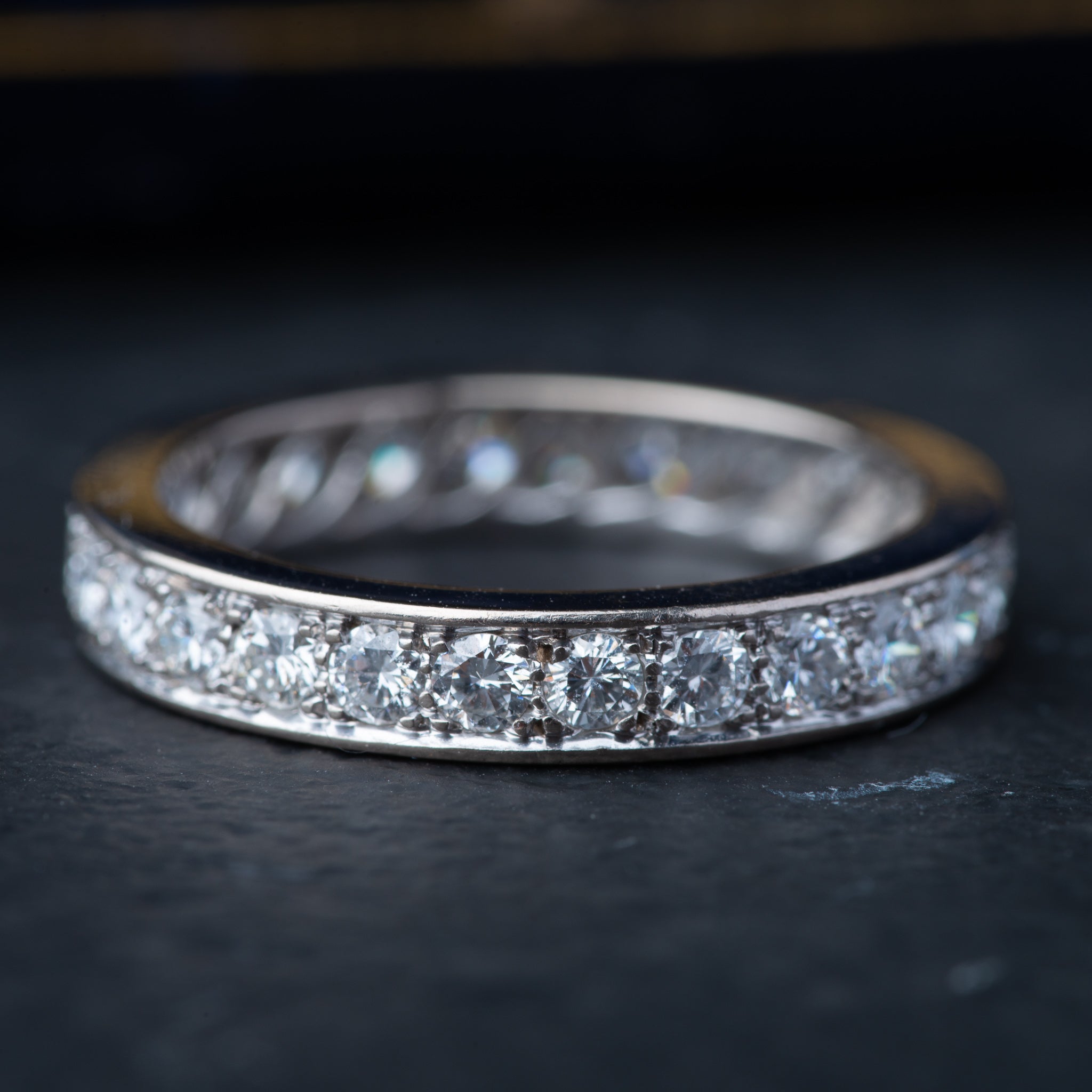 Art Deco 1.3ct Diamond Eternity Ring - Luxoria Vita