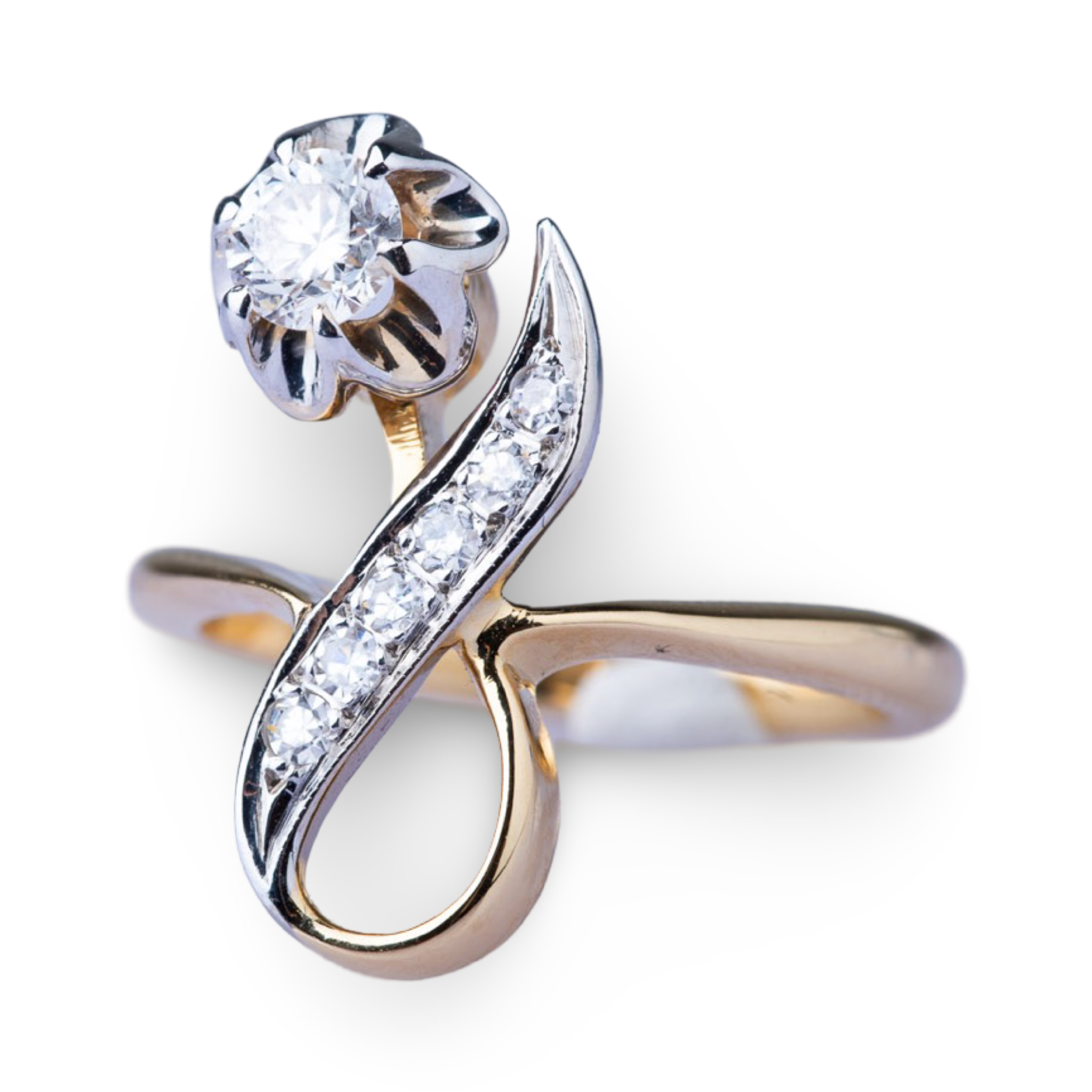 Vintage 0.40ct Diamond Ring - LUXORIA VITA