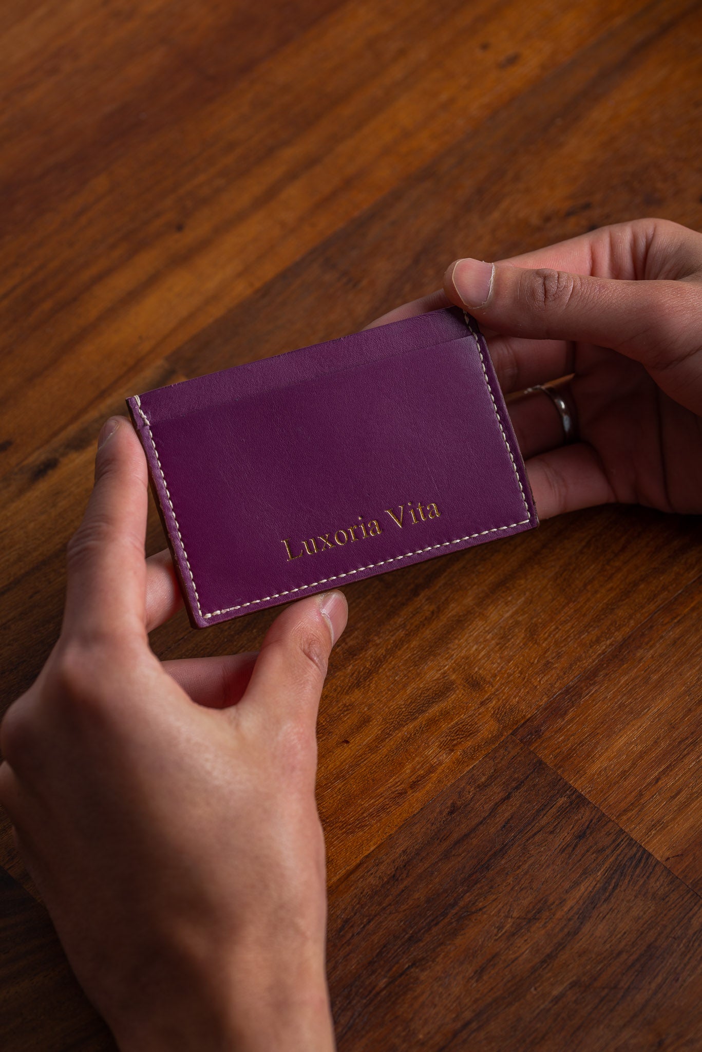 LXV Compact Cardholder - LUXORIA VITA