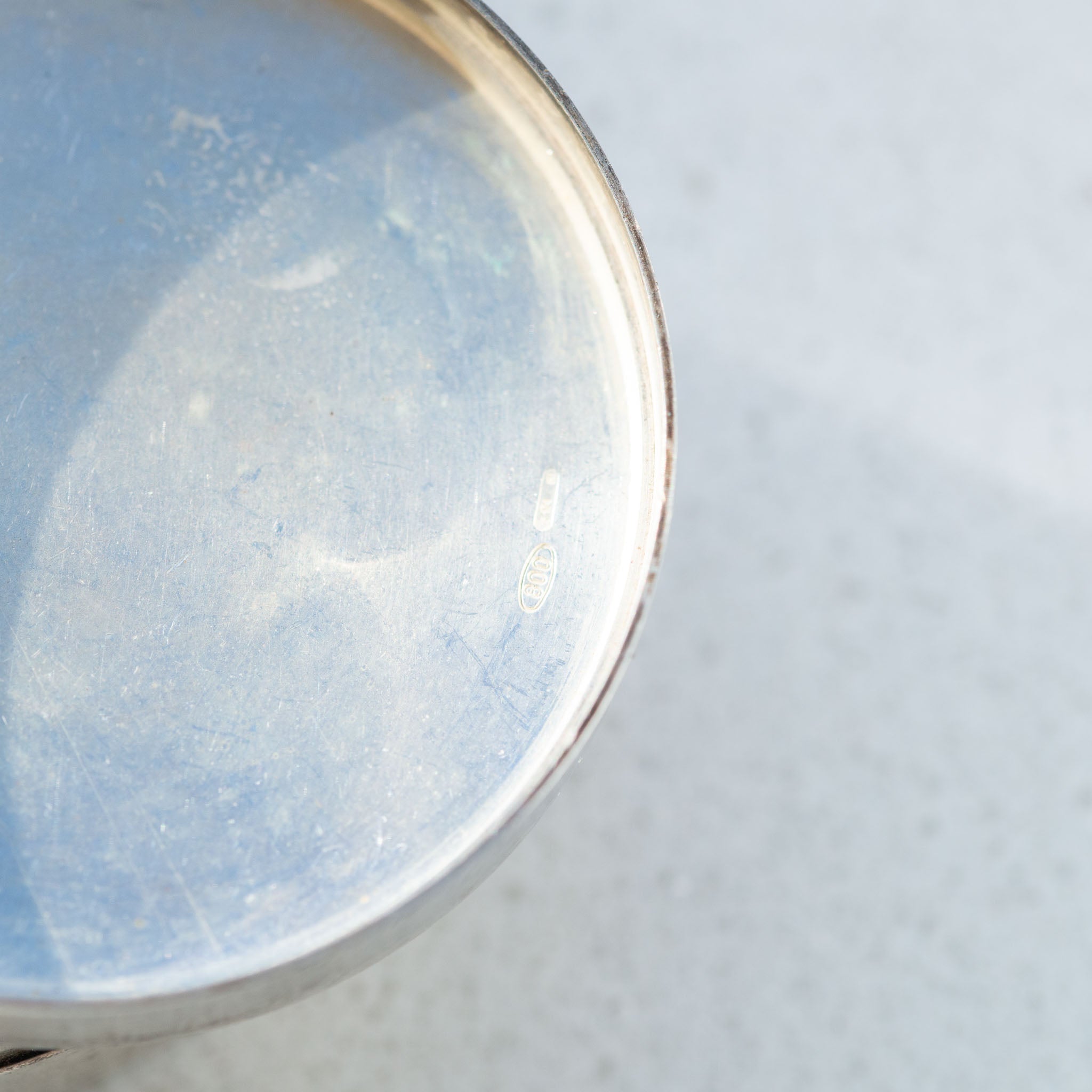 Antique Guilloché Enamel Pill Box - Antique Castle Rings