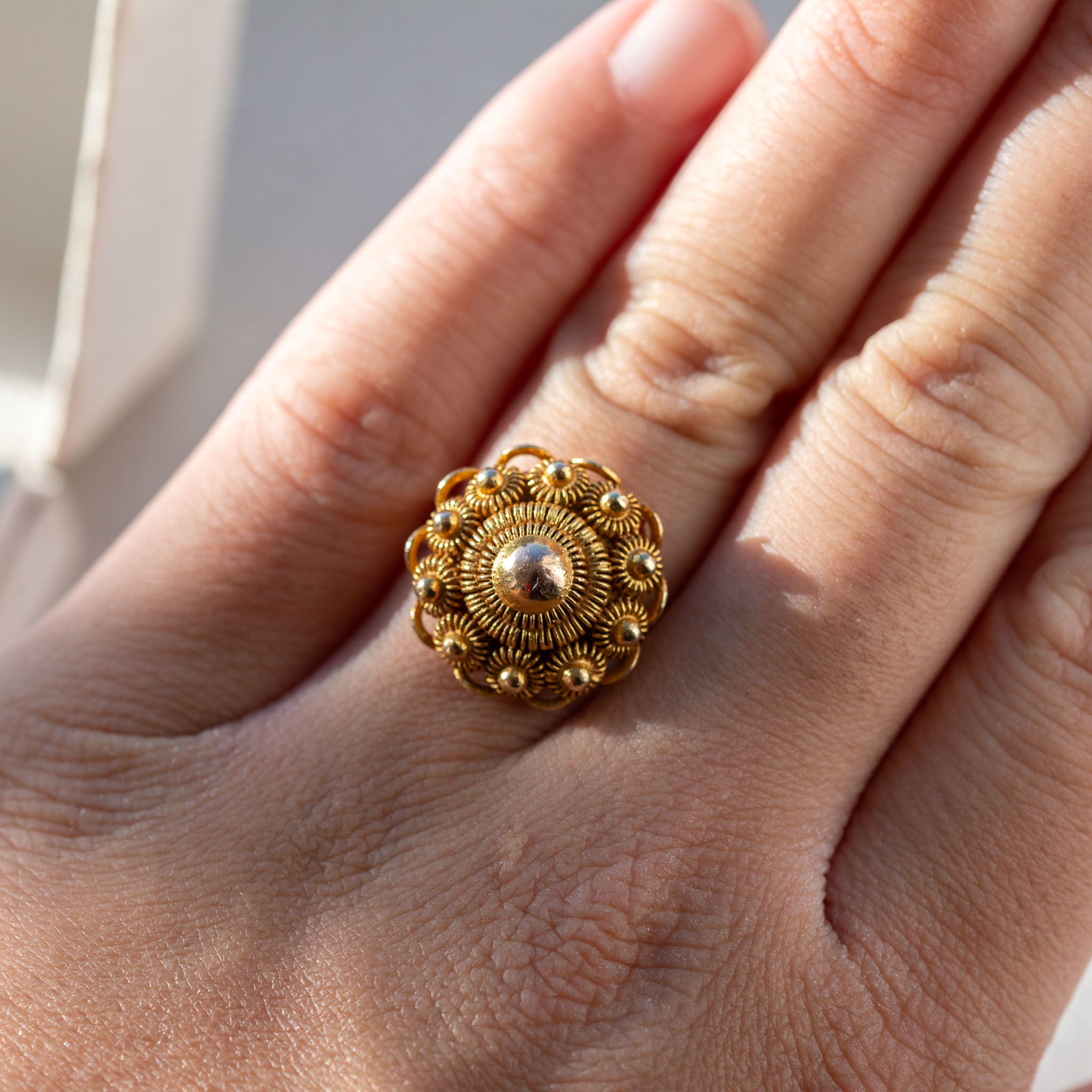 Vintage Dutch "Zeeuwse Knoop" Entourage Ring