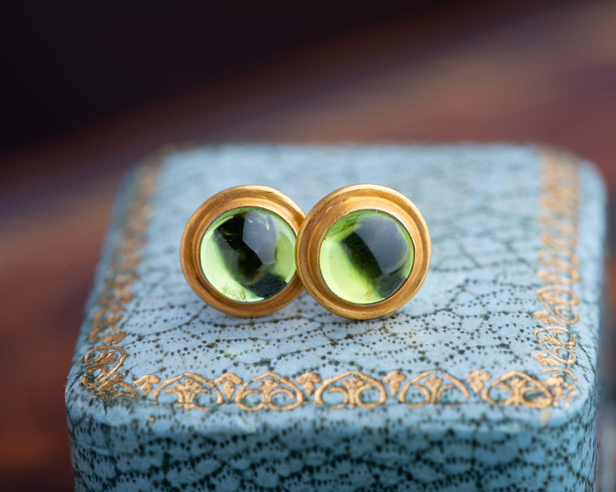 Vintage Tourmaline Earrings - LUXORIA VITA