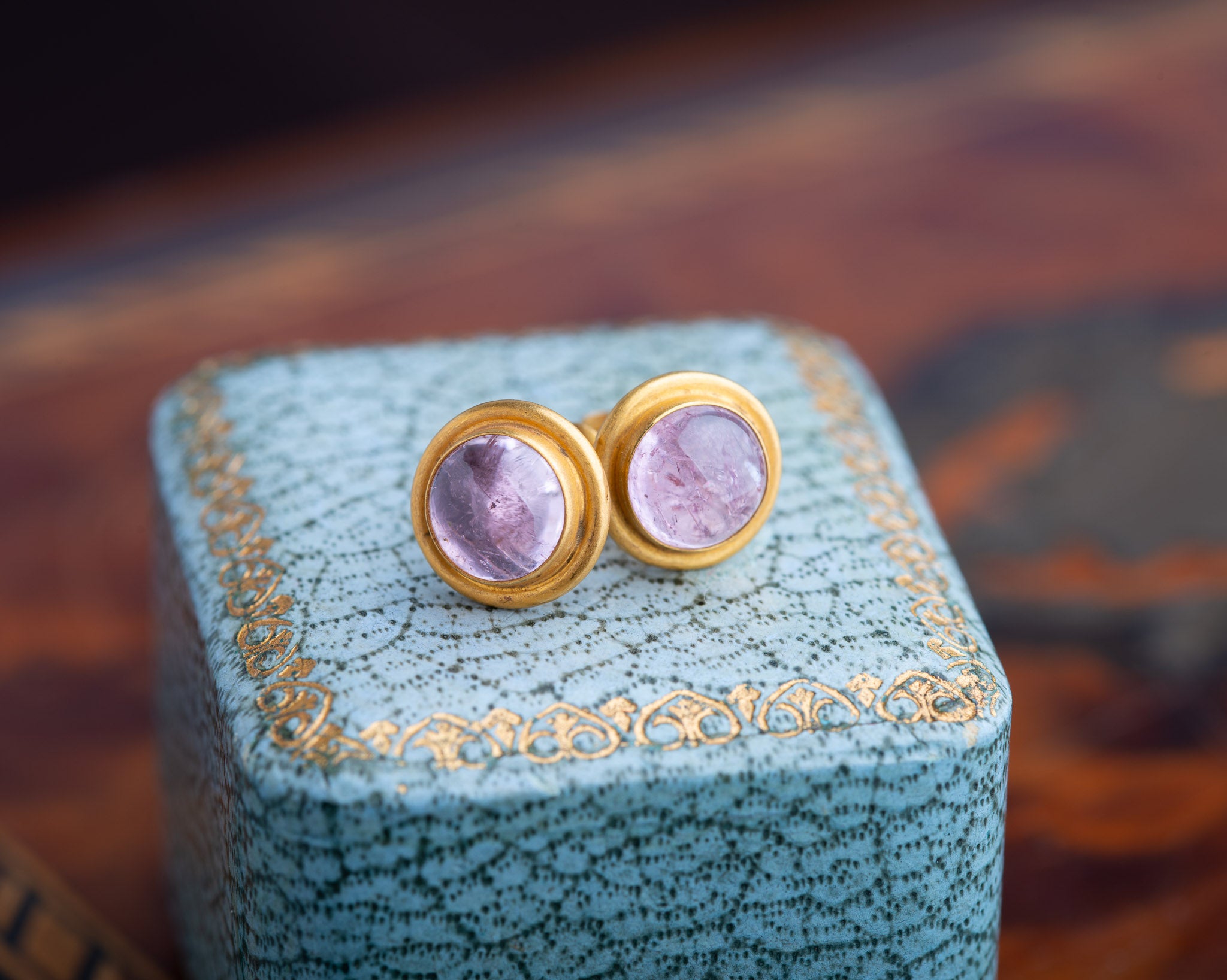 1980's Vintage Tourmaline Earrings - LUXORIA VITA