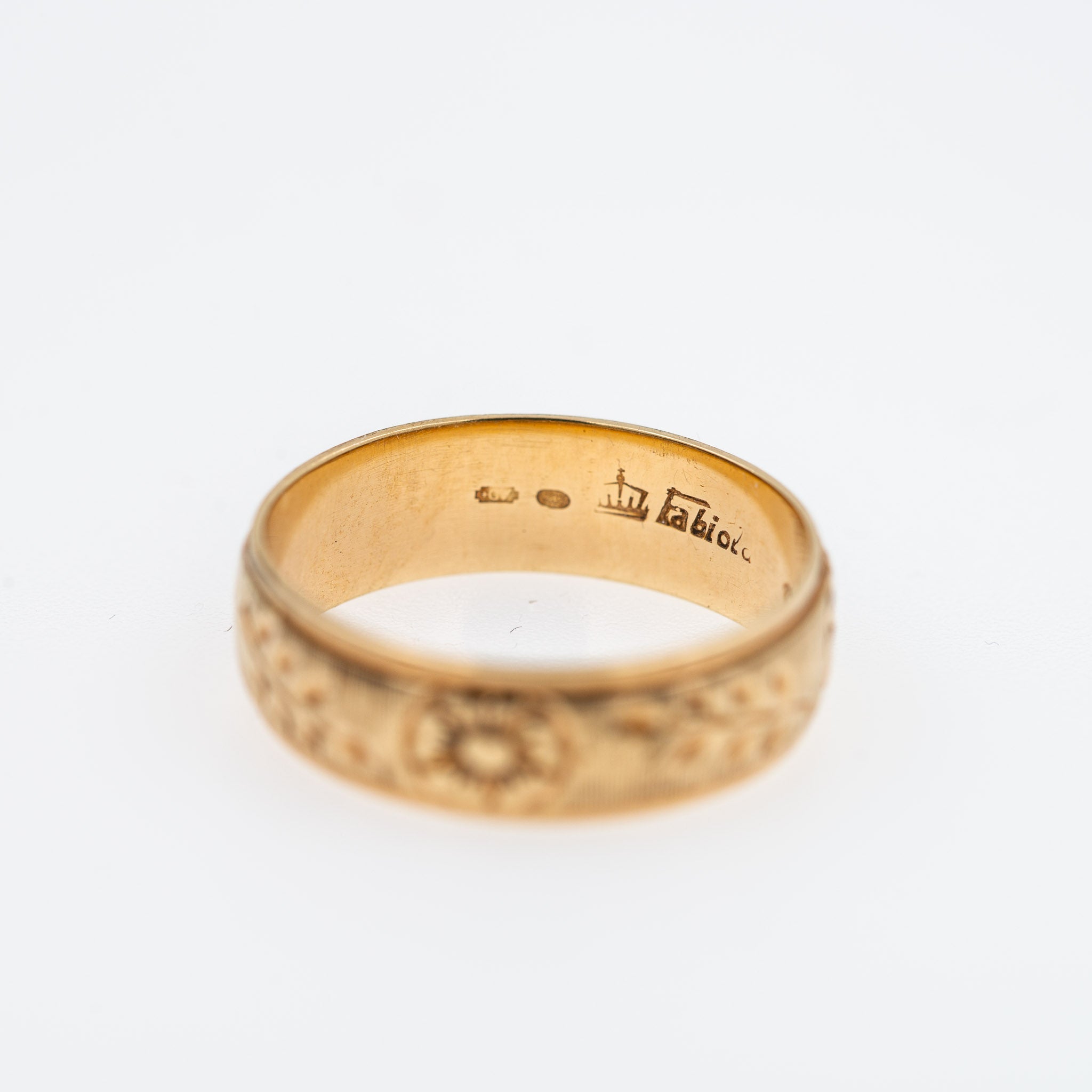 Vintage Blossom Wedding Band - LUXORIA VITA