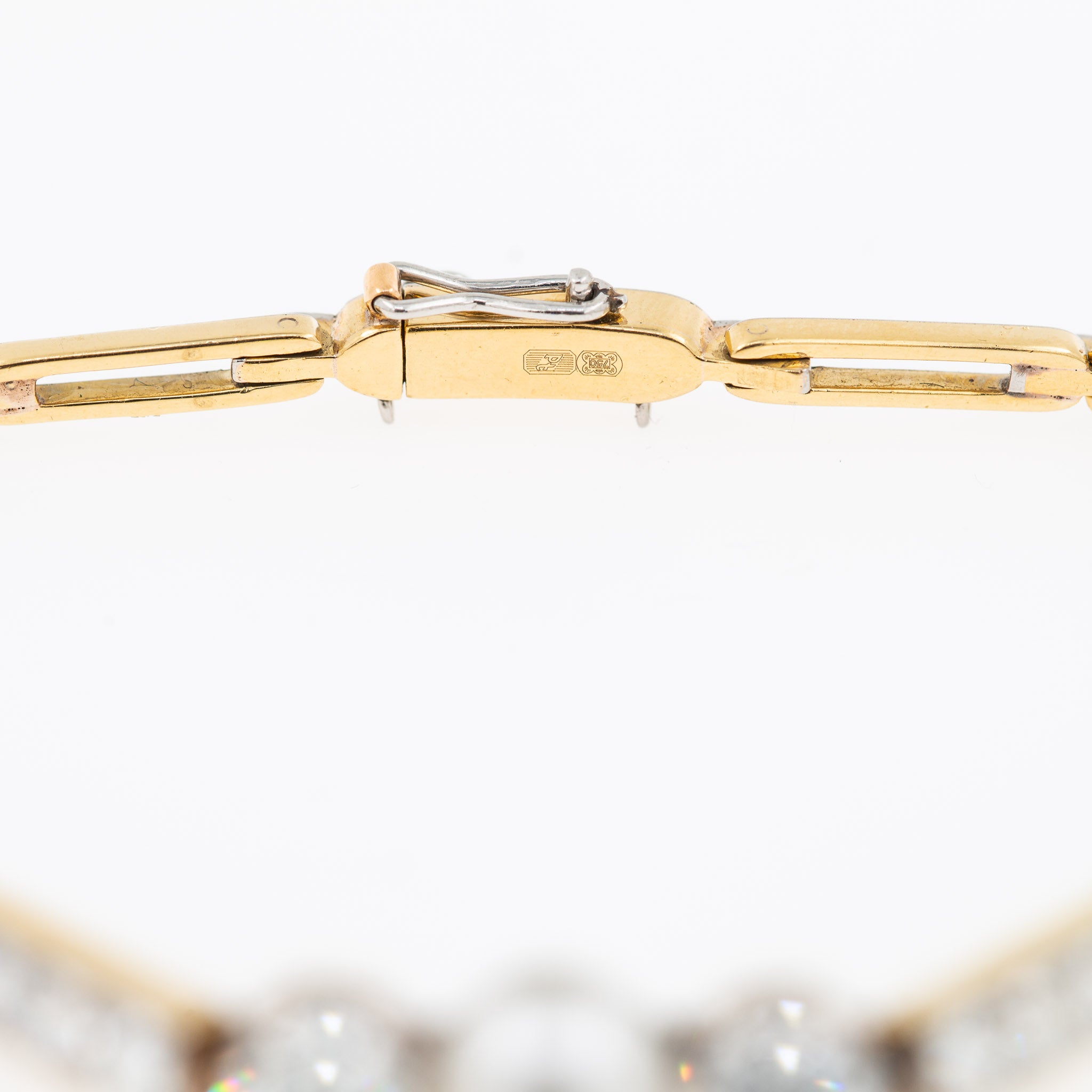 Art Deco Style 4.60ct Diamond Pearl Bracelet - LUXORIA VITA