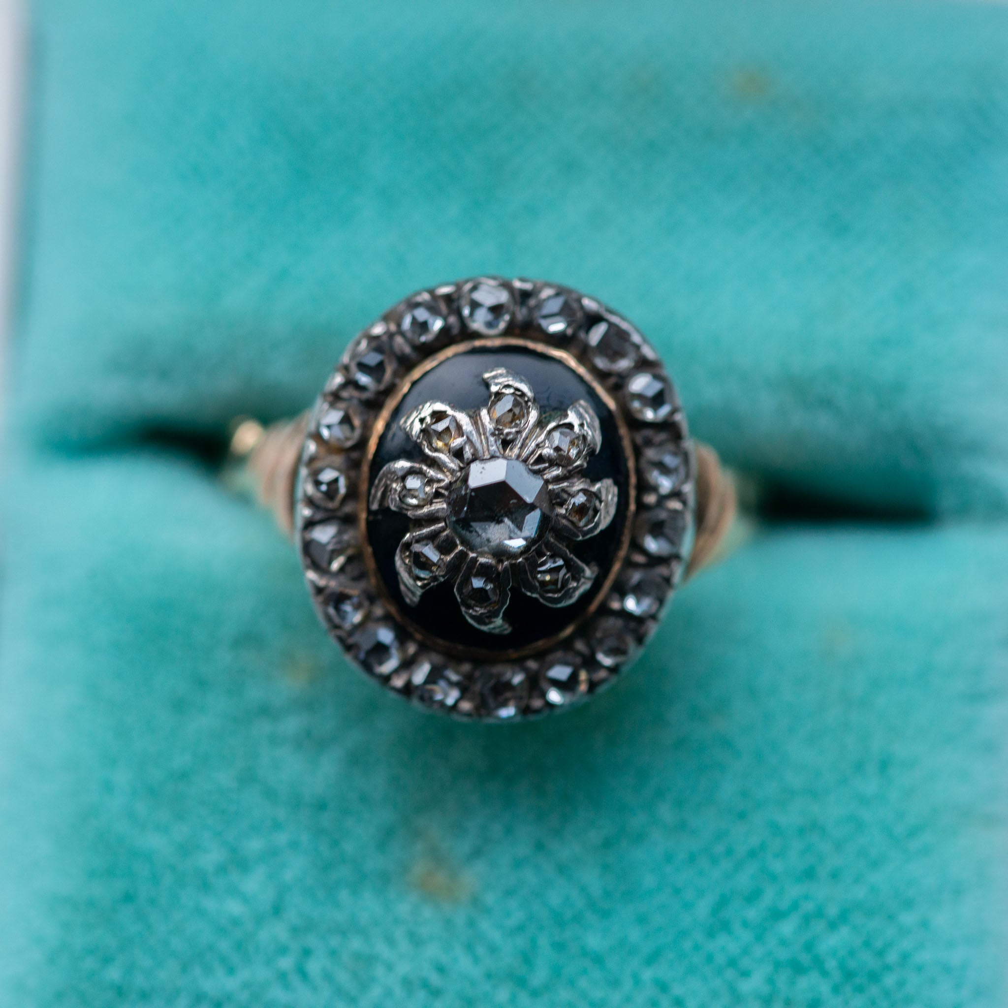 Dutch Bague au Firmament Rosecut Diamond Ring