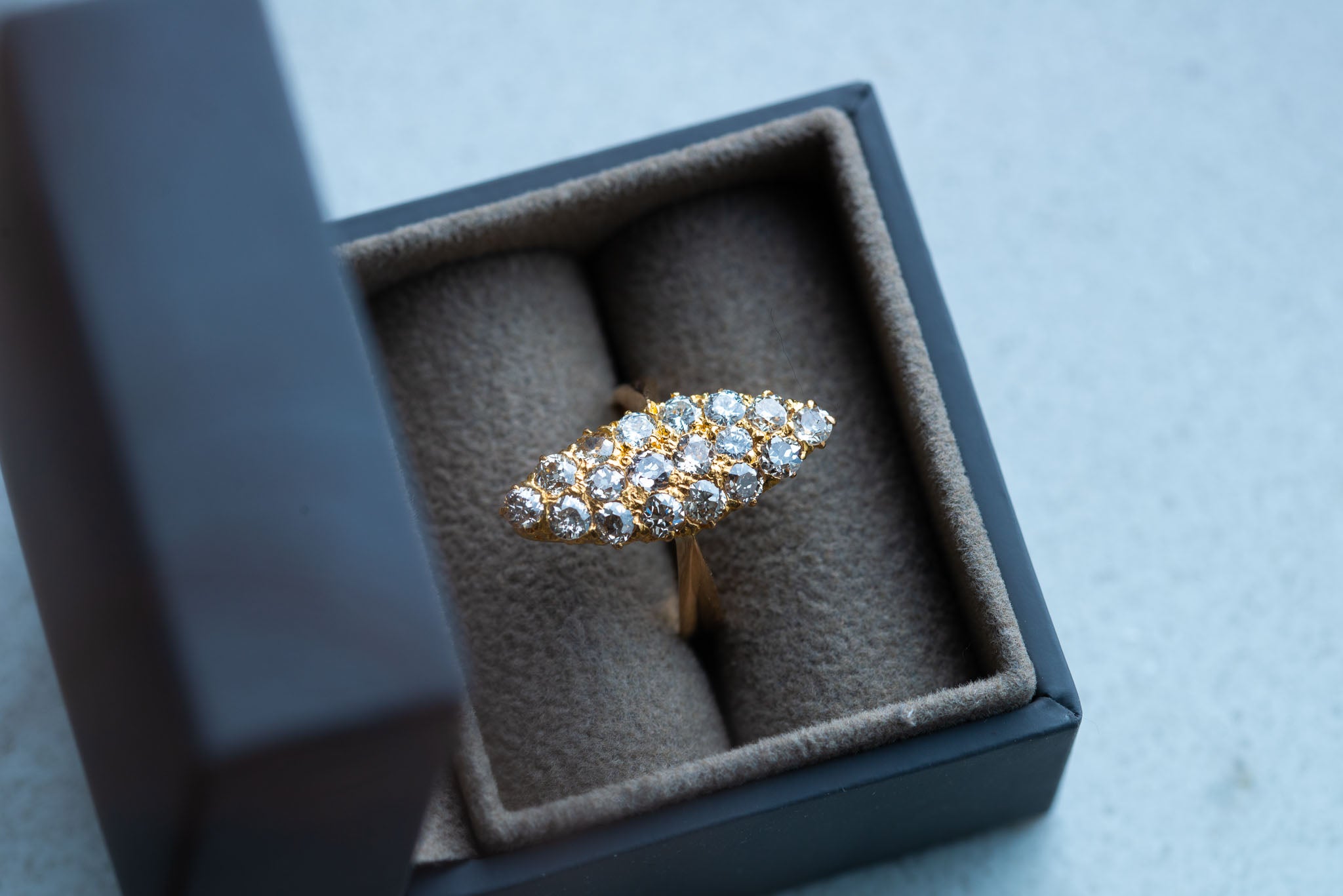 Victorian 1900's Navette Ring