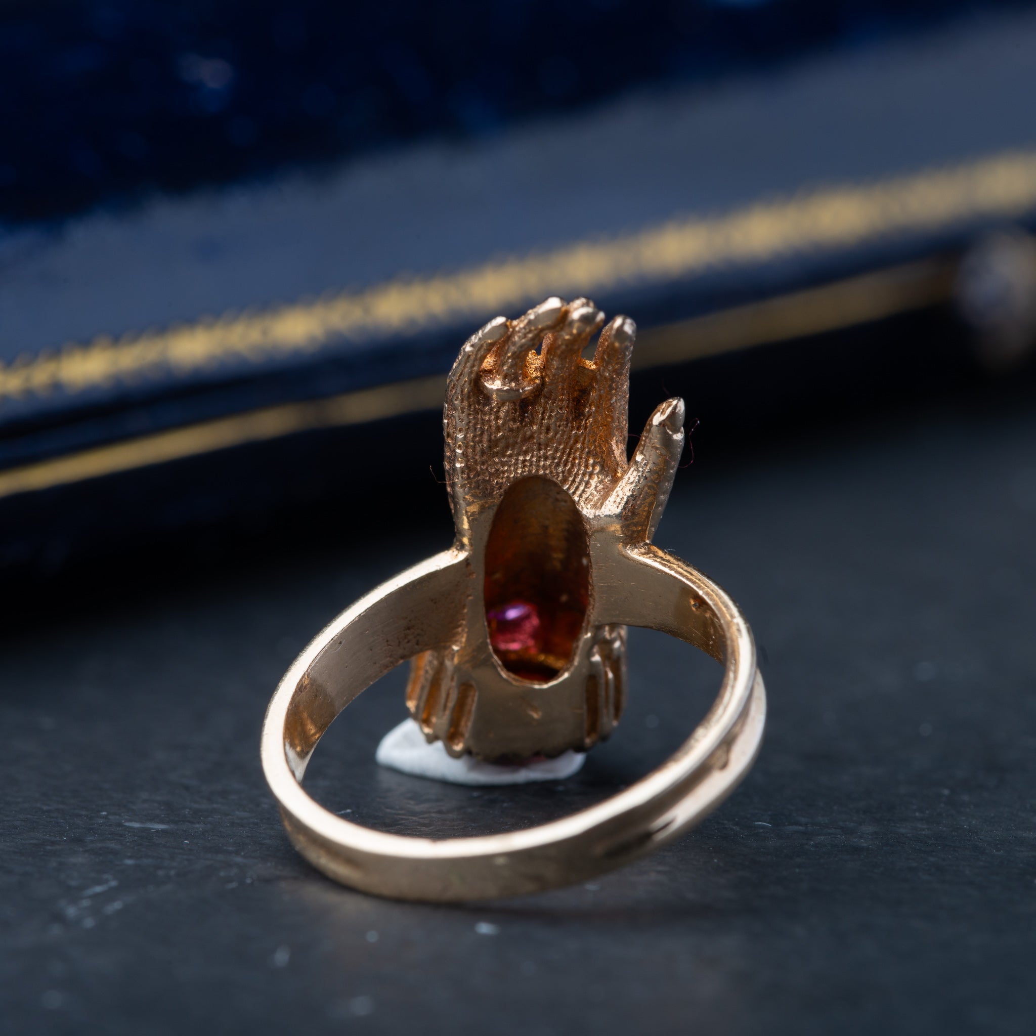 Victorian Inspired Fede Hand Ring - Luxoria Vita