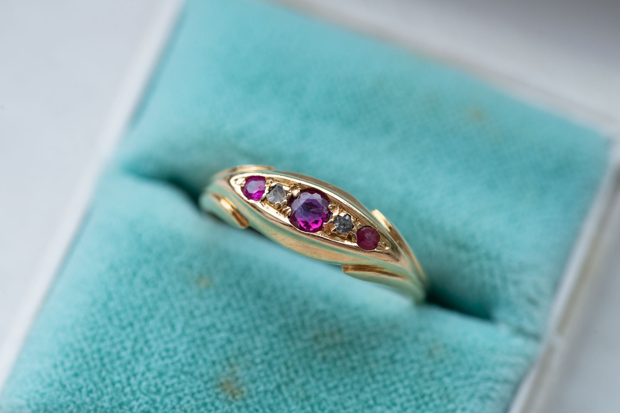 Antique Ruby Diamond Ring