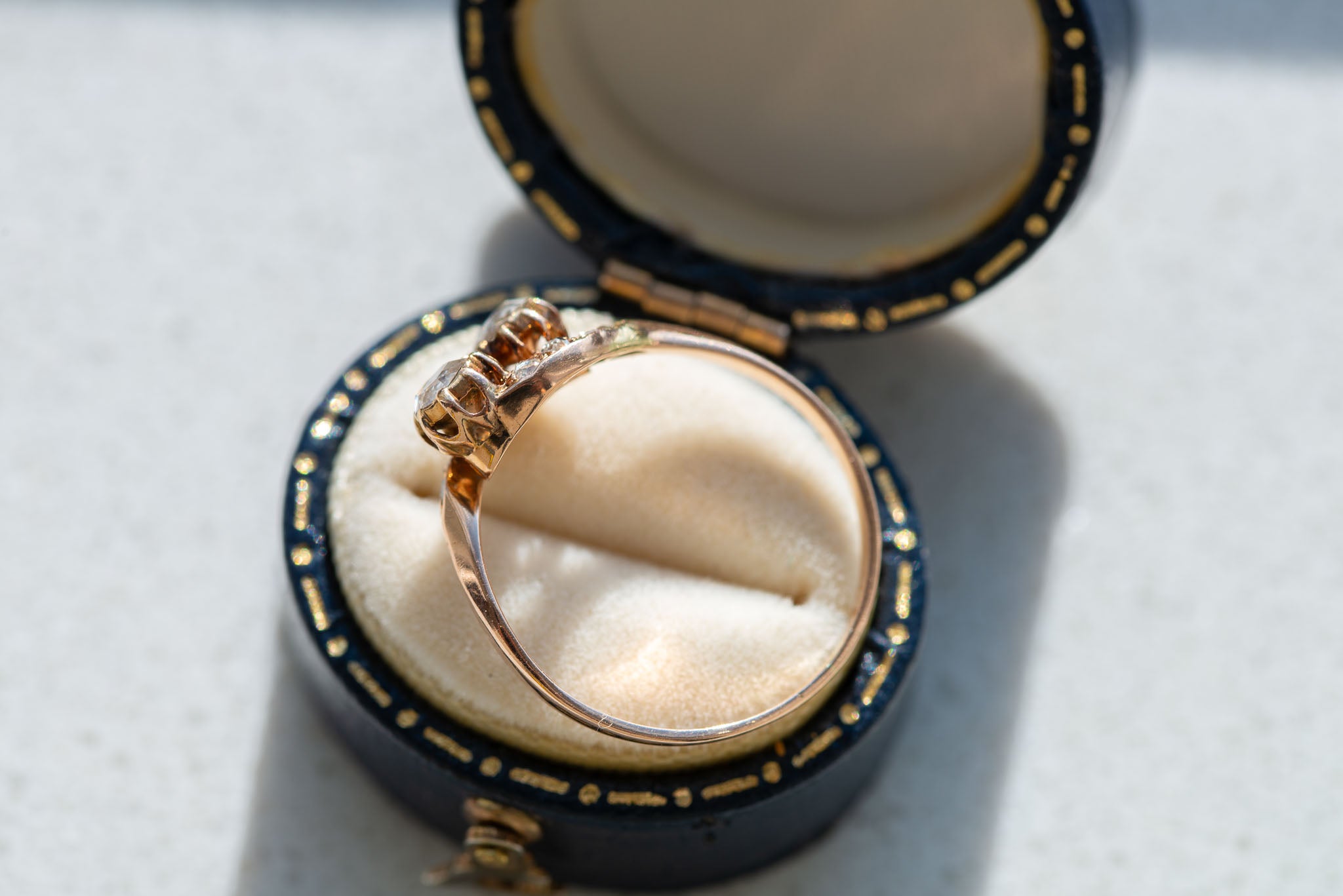 Antique 1900's Toi Moi Rosecut Diamond Ring