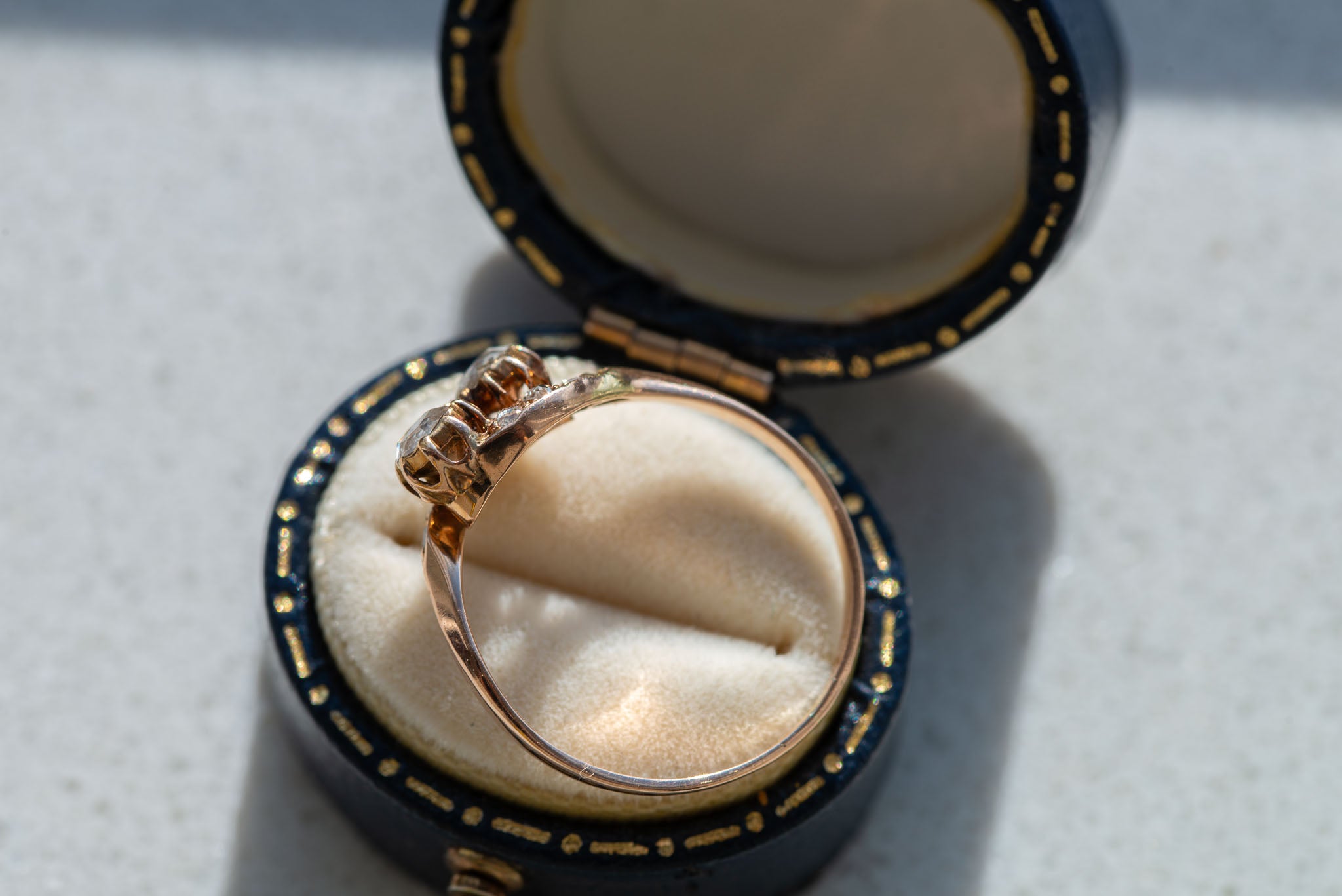 Antique 1900's Toi Moi Rosecut Diamond Ring