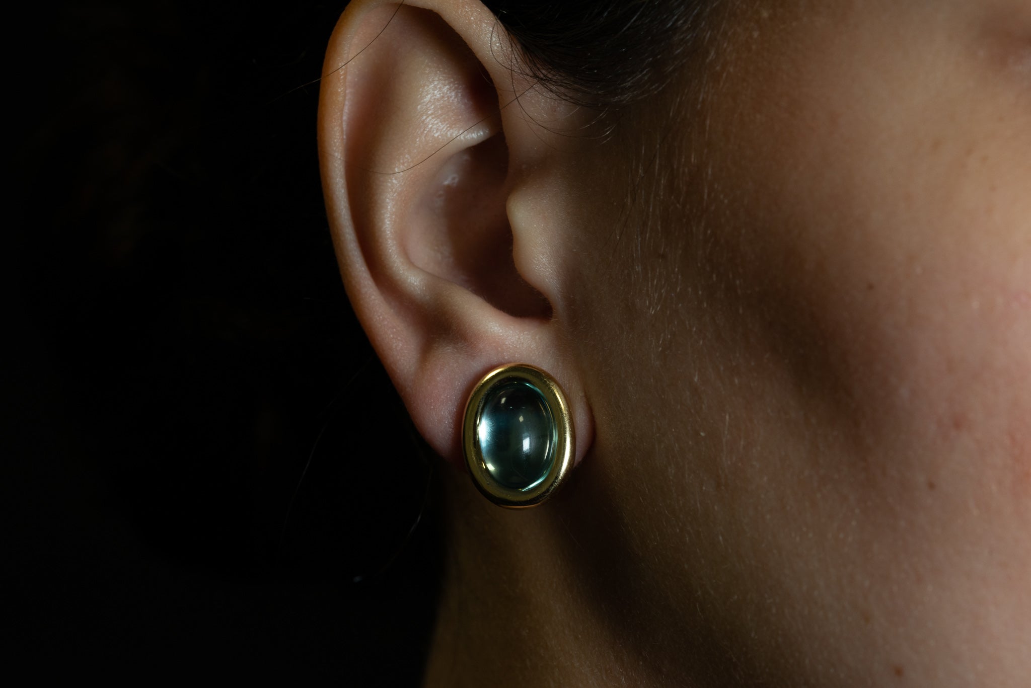 Vintage Topaz Earrings - LUXORIA VITA